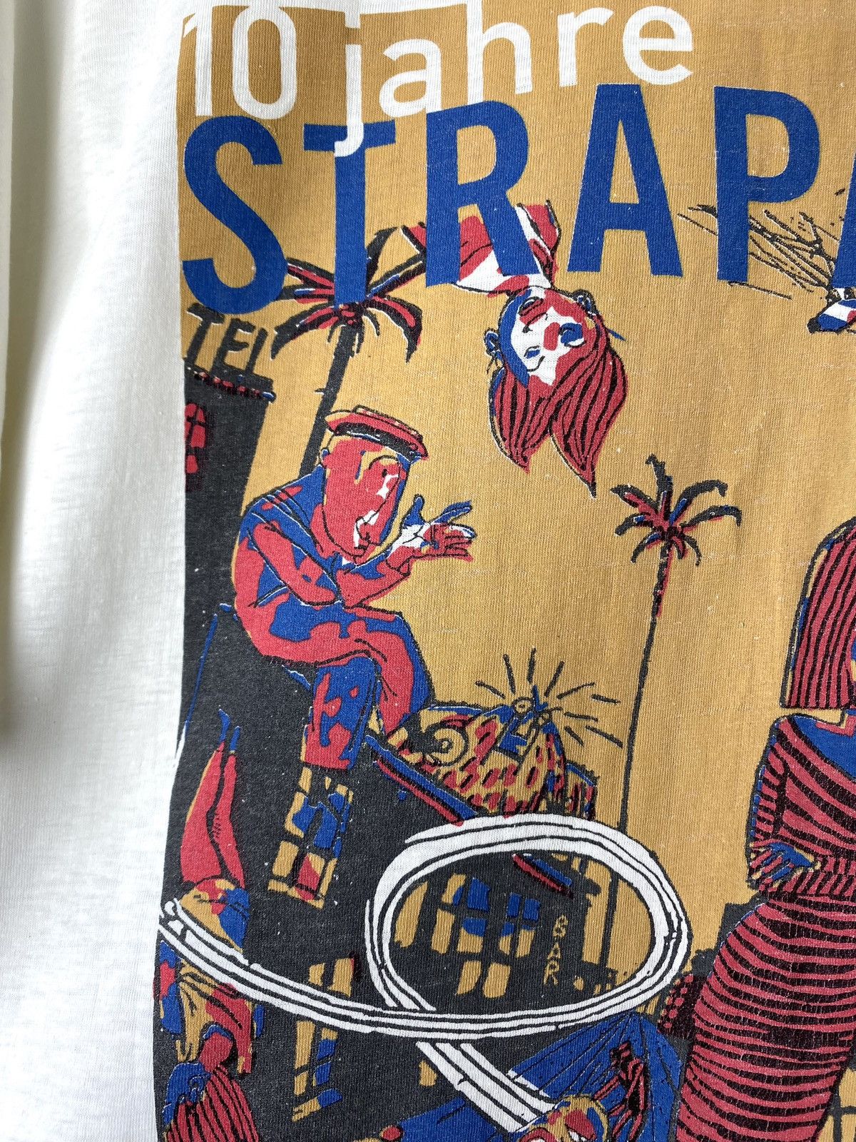 Band Tees × TALKING ABOUT THE ABSTRACTION 1990’s Vintage Strapazin Comics Art T Shirt Picasso Size US L / EU 52-54 / 3 - 9 Thumbnail