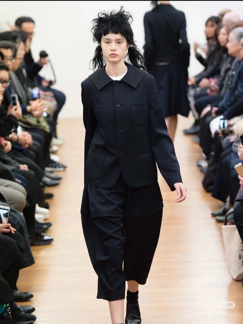 Comme des Garcons Comme Des Garcons Navy collar suit Size XS / US 0-2 / IT 36-38 - 2 Thumbnail