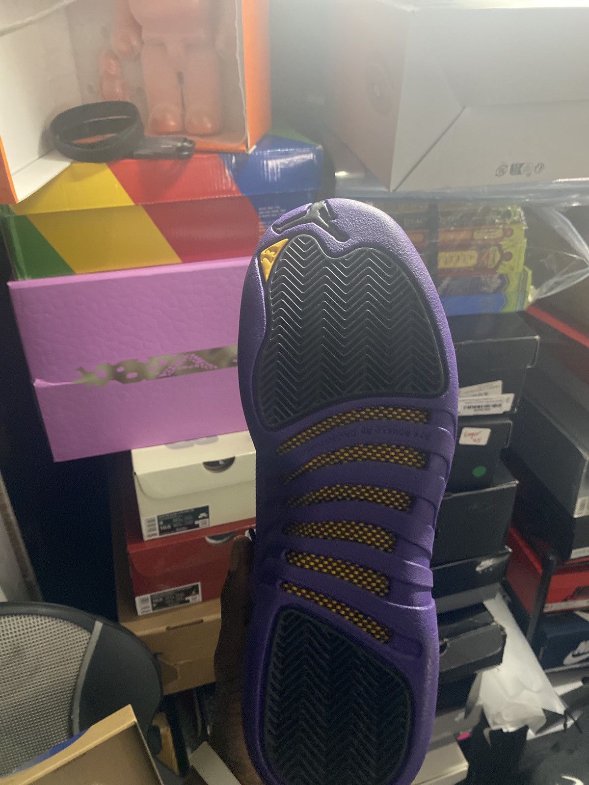 Jordan Brand Feild purple Jordan 12 Size US 7 / EU 40 - 4 Thumbnail