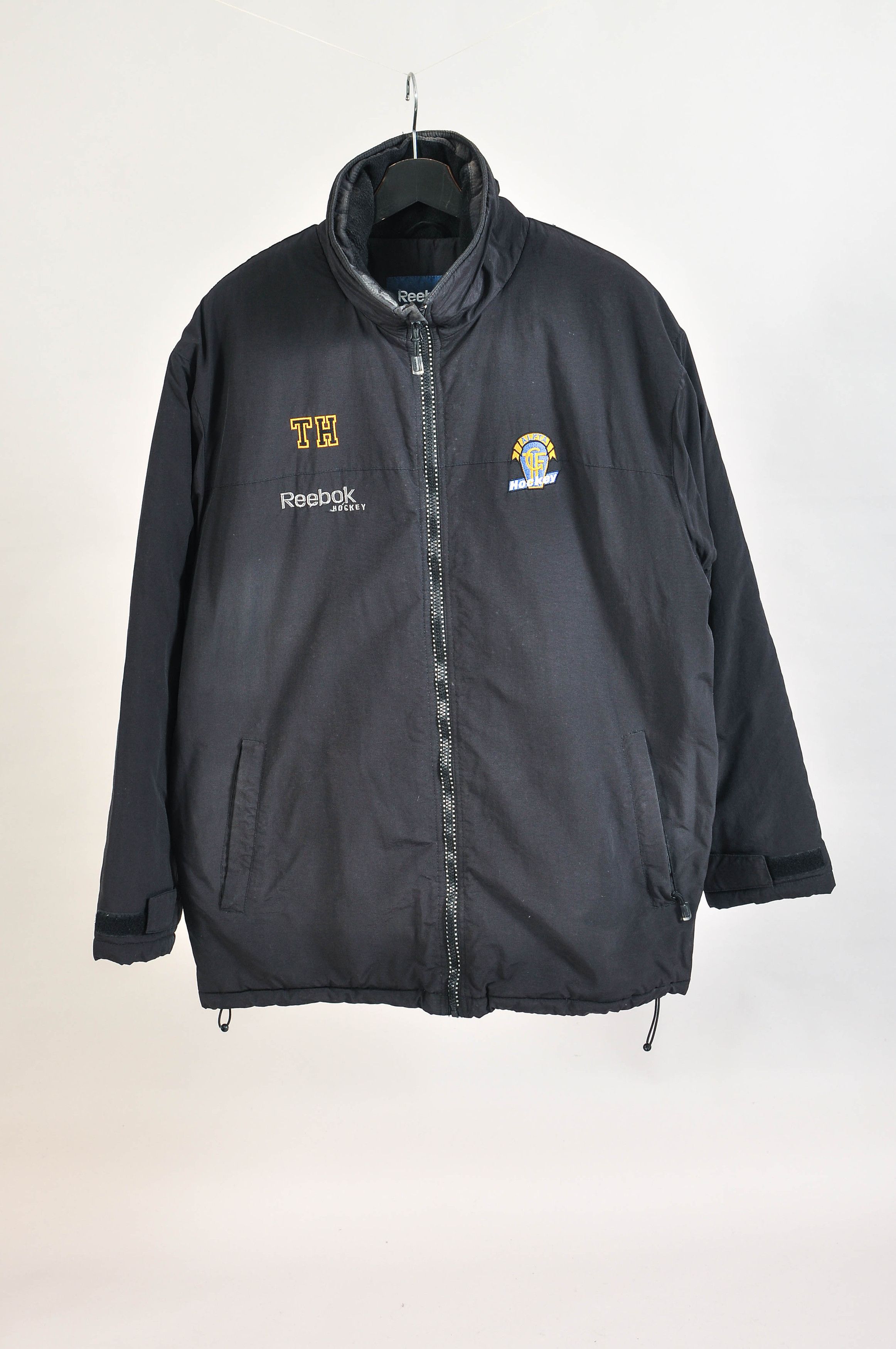 Reebok Vintage 90s Reebok Hockey lined jacket Size US L / EU 52-54 / 3 - 3 Thumbnail