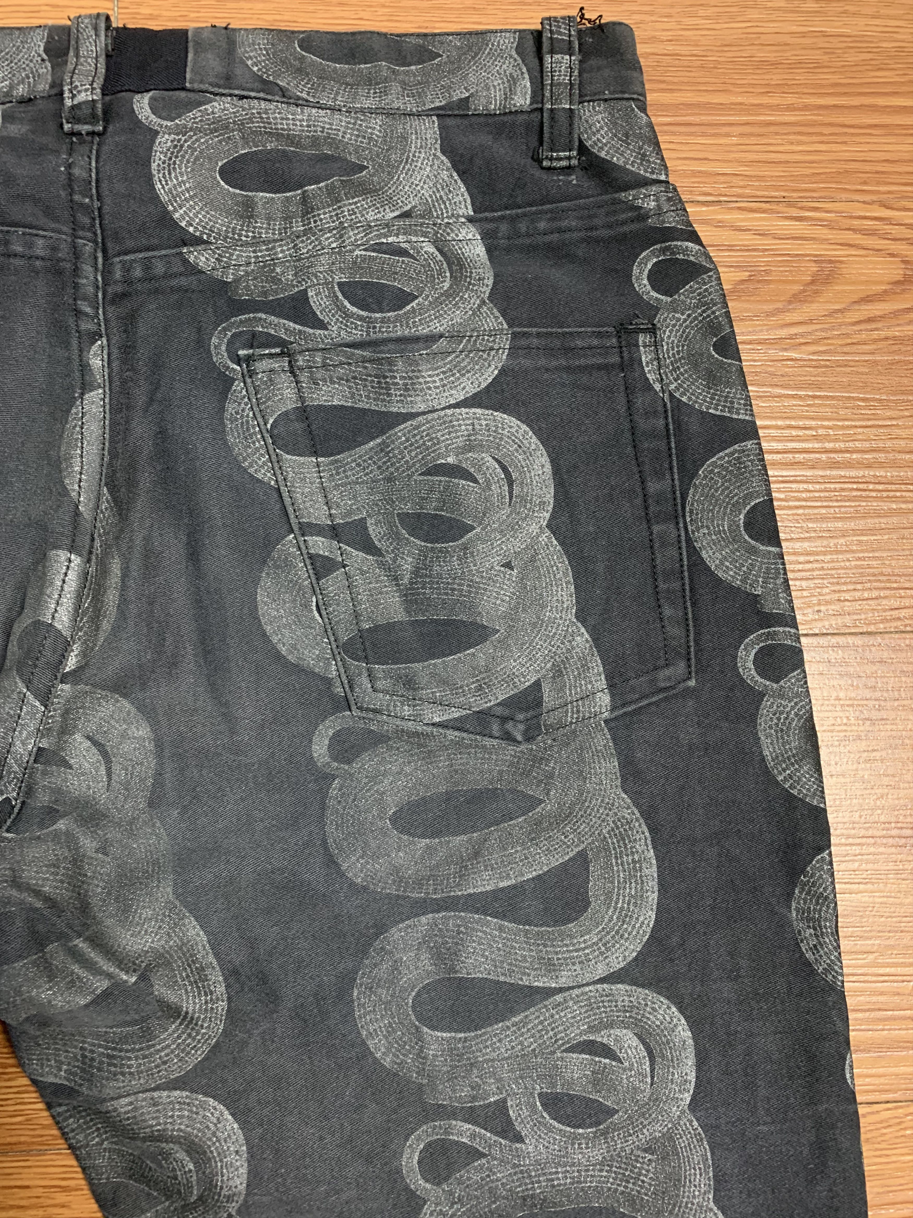 Hysteric Glamour Archive 90s Hysteric Glamour Snake Pants Size US 28 / EU 44 - 11 Thumbnail