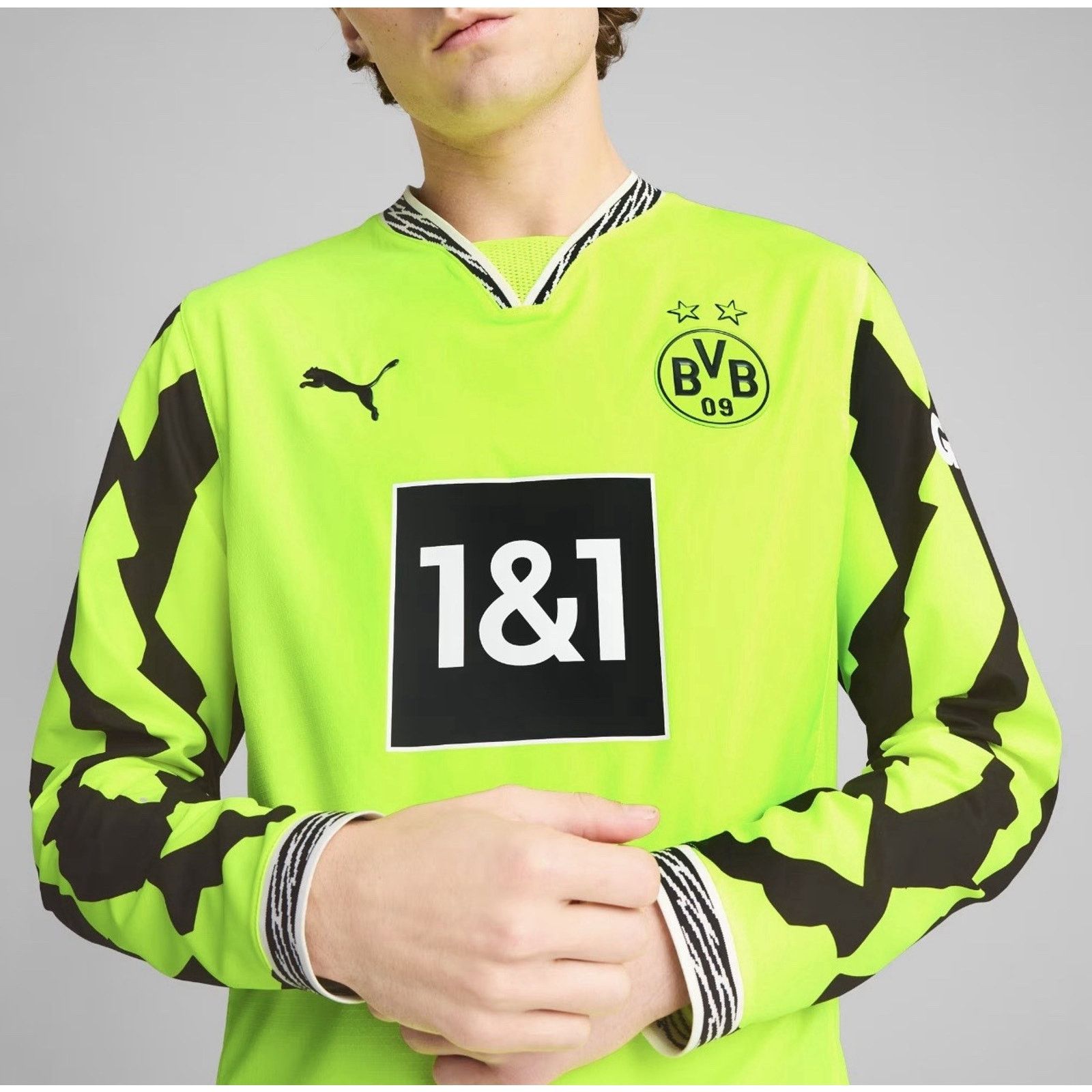 Puma Puma Borussia Dortmund BVB Anniversary Long Sleeve Medium Size US M / EU 48-50 / 2 - 2 Thumbnail