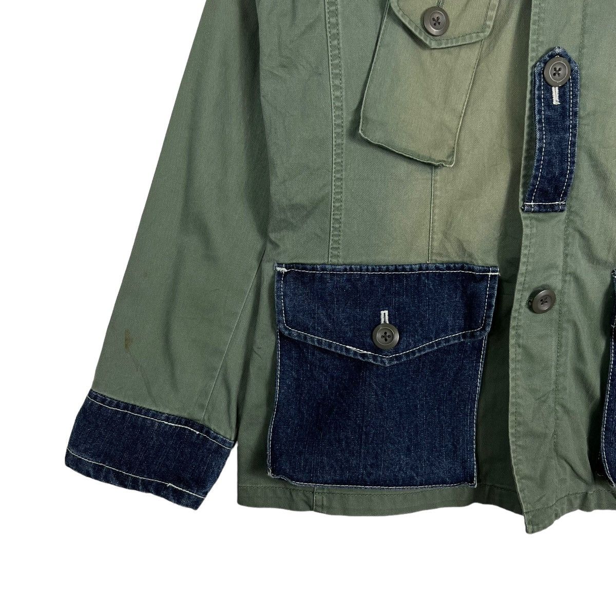 Avirex 🔥 AVIREX REBUILD MILITARY JACKET Size US L / EU 52-54 / 3 - 4 Thumbnail
