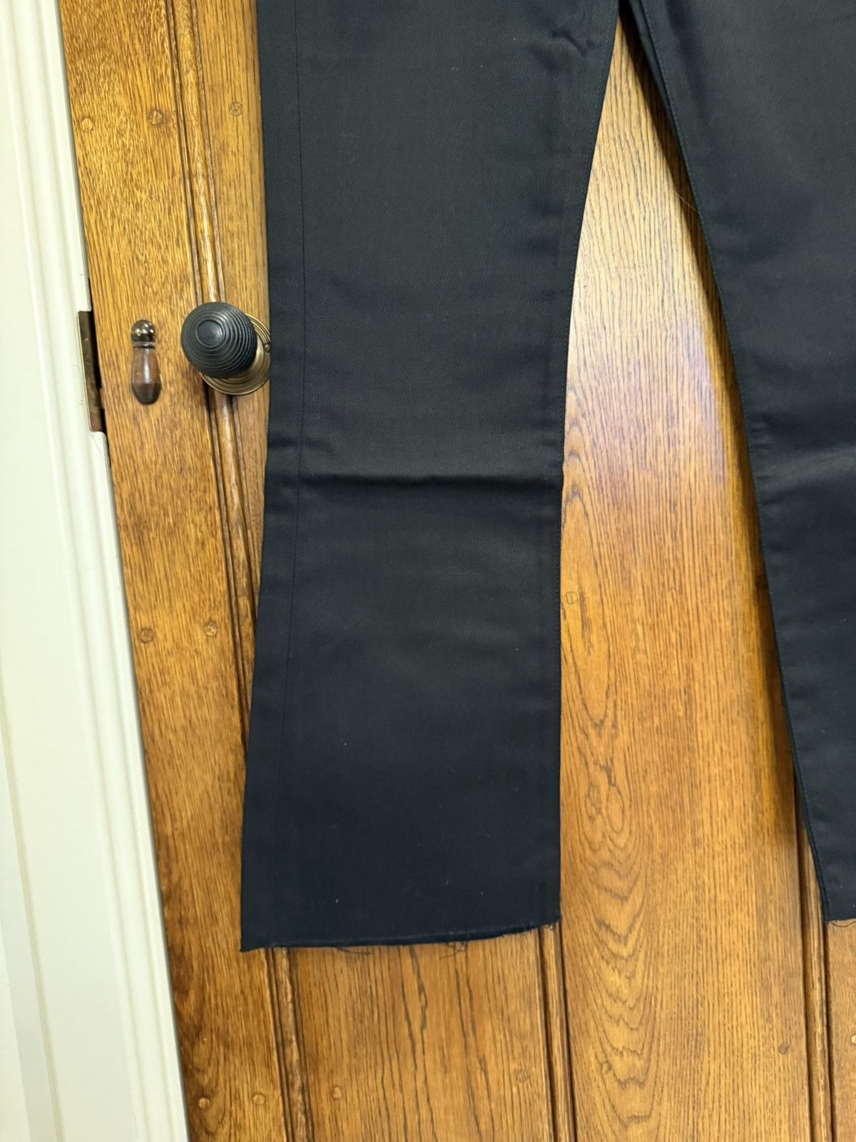 Celine Holy Grail FW21 Celine raw hem flared dylan black jeans 30 Size US 30 / EU 46 - 14 Thumbnail