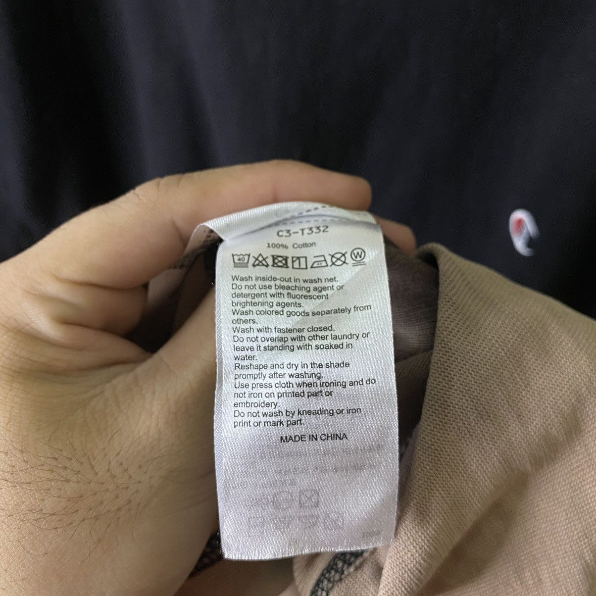 Champion × Vintage Vintage 2000s Champion Reverse Weave Two Tone Tee Size US XL / EU 56 / 4 - 8 Thumbnail