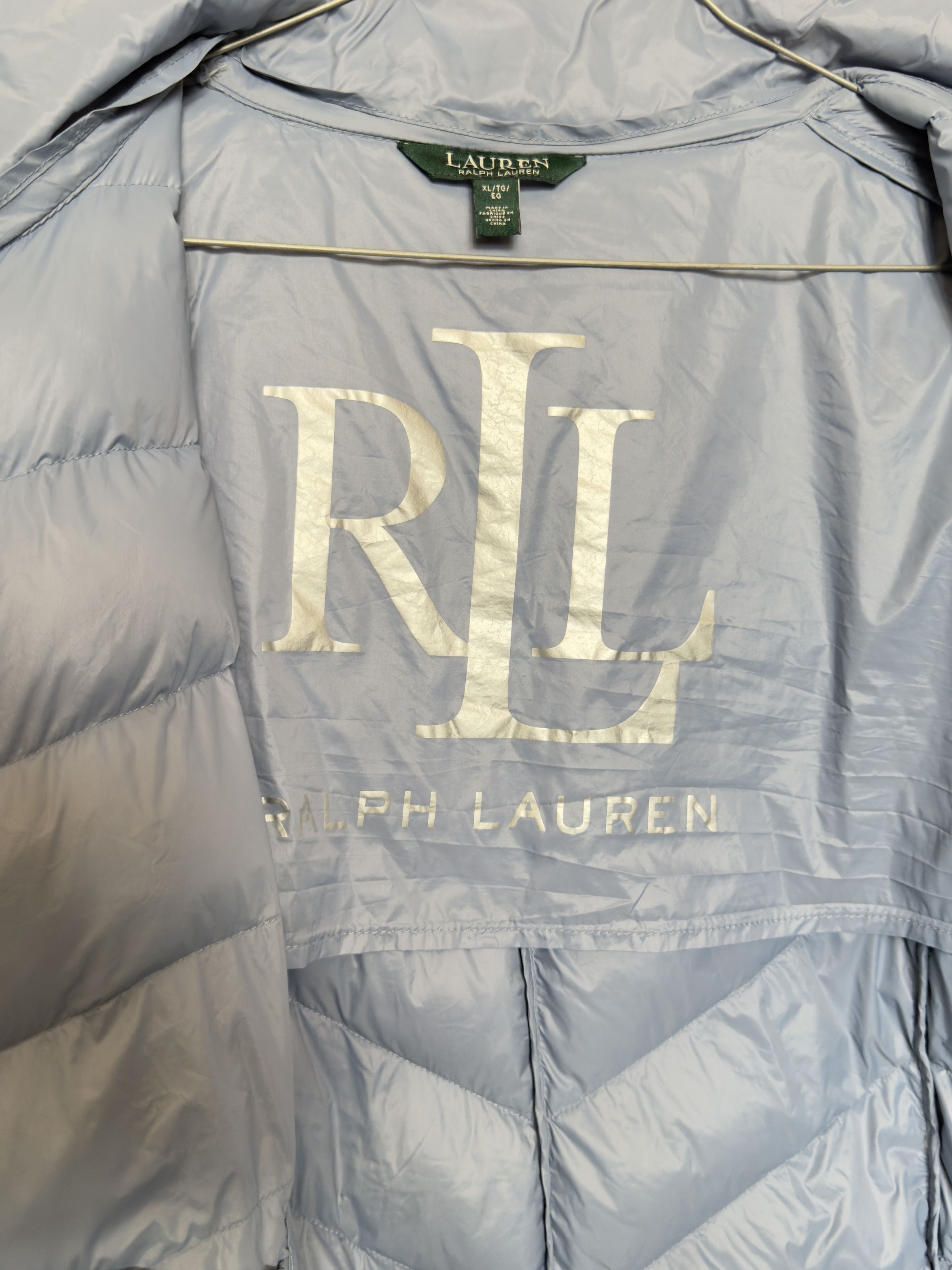 Ralph Lauren 🔥 light blue puffer jacket size xl polo RLL Ralph Lauren Size XL / US 12-14 / IT 48-50 - 7 Thumbnail