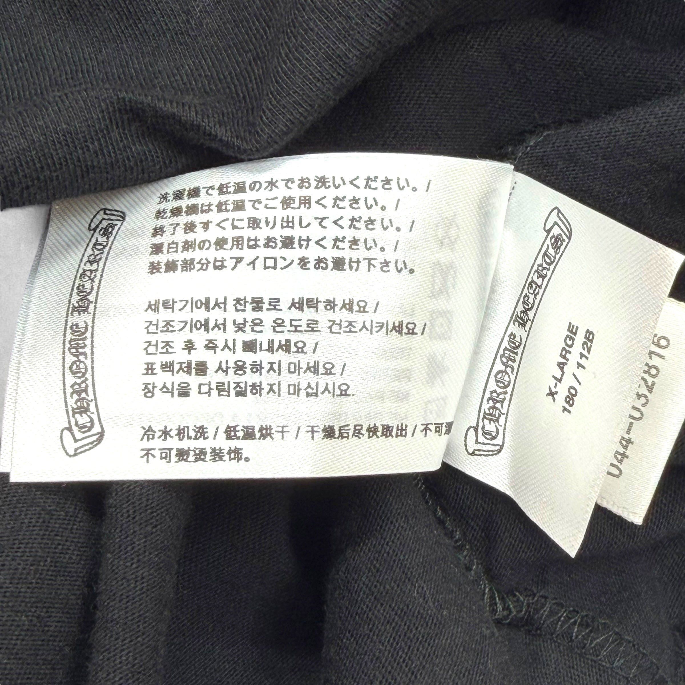 Chrome Hearts Chrome Hearts Pink Neck Logo L/S Tee XL Size US XL / EU 56 / 4 - 6 Thumbnail