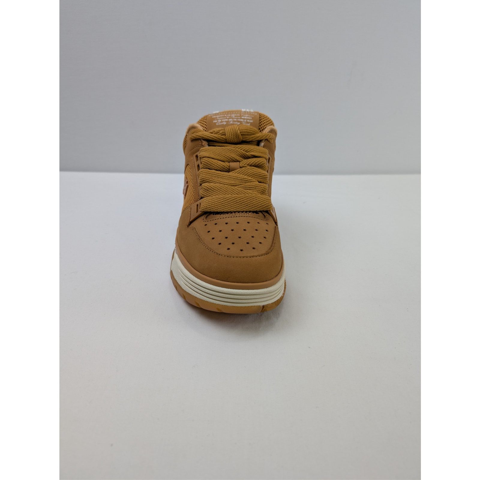 Amiri o1rshd1 Nubuck MA-1 Sneaker shoe in Wheat/Brown Size US 10 / EU 43 - 13 Thumbnail
