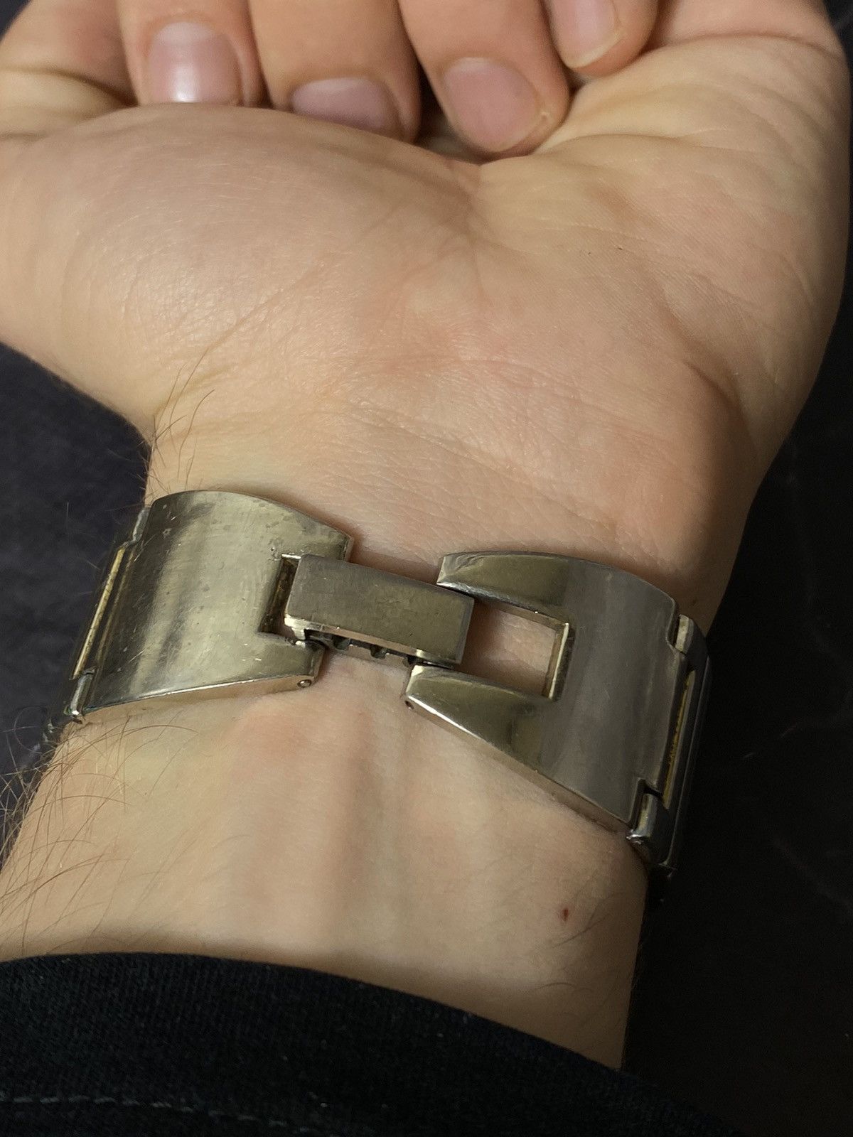 Japanese Brand Y2K De Luxe Textured Grunge Watch Size ONE SIZE - 4 Thumbnail