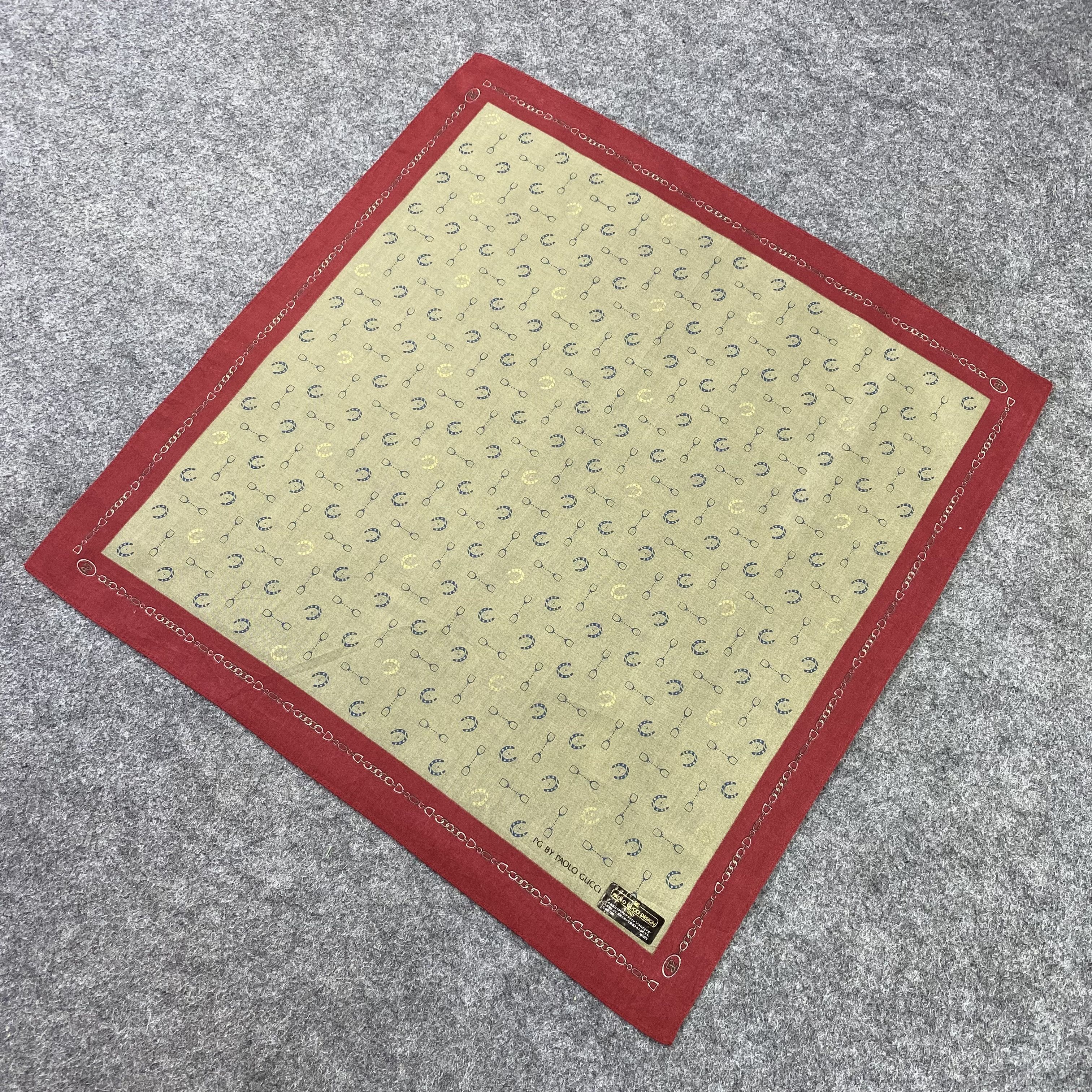 Paolo Gucci Paolo Gucci Handkerchief / Bandana / Neckerchief-B900 Size ONE SIZE - 4 Thumbnail
