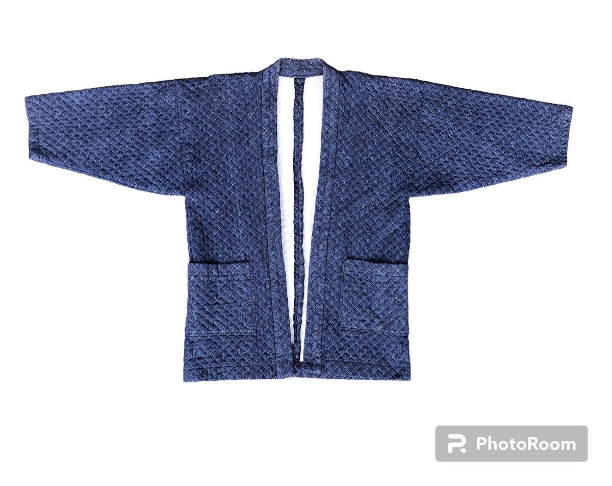 Indigo × Japanese Brand Japanese brand indigo quilted Kimono Size US M / EU 48-50 / 2 - 1 Thumbnail
