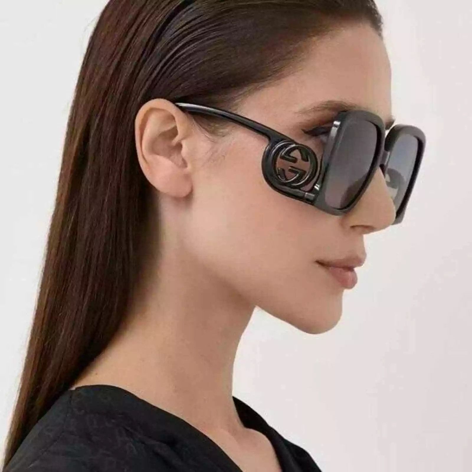 Gucci NEW GUCCI GG1326S-001 Black Size ONE SIZE - 3 Thumbnail