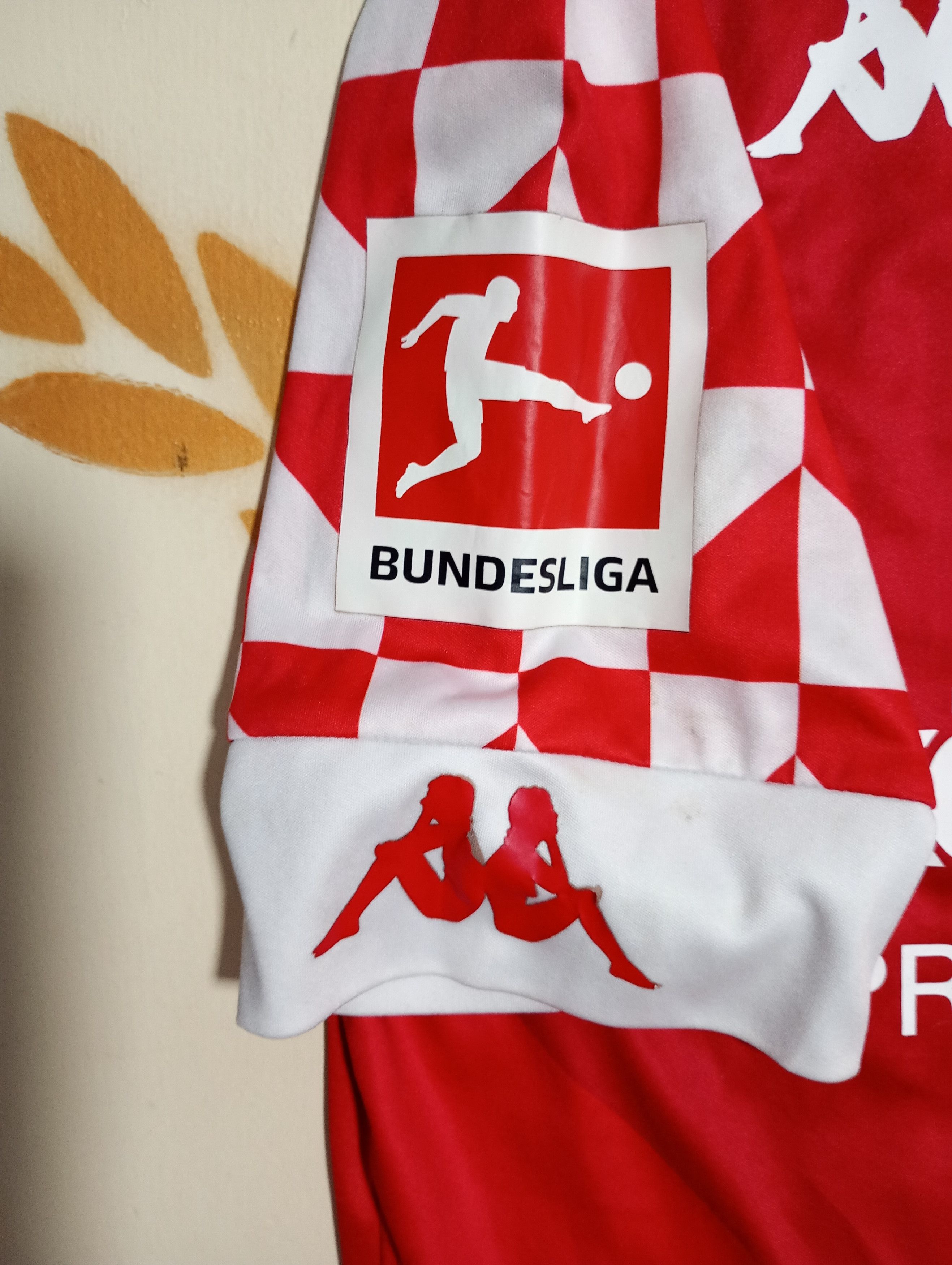 Kappa FSV Mainz 05 Kappa Jersey #26 Nebel 2020-2021 Size US S / EU 44-46 / 1 - 12 Thumbnail
