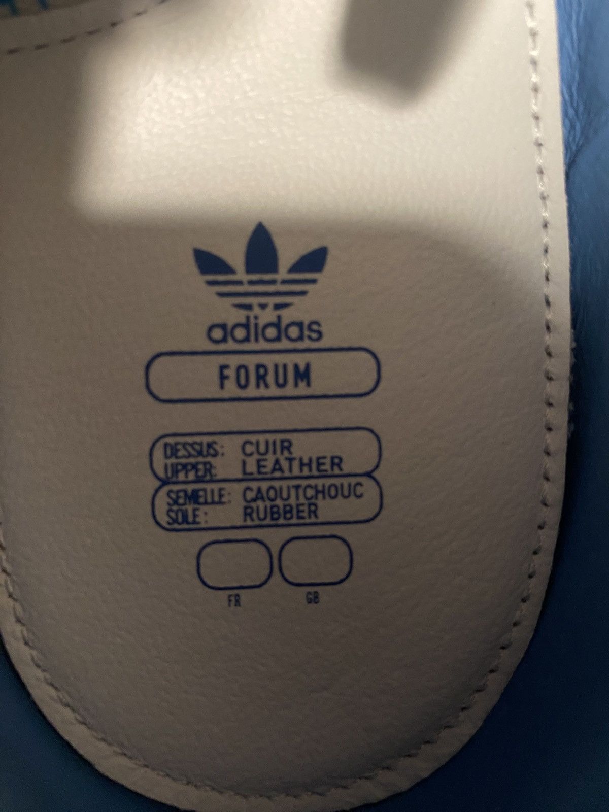 Adidas *NEW* Adidas Originals Forum 84 Low UNC Blue White NIB Size US 10.5 / EU 43-44 - 12 Thumbnail