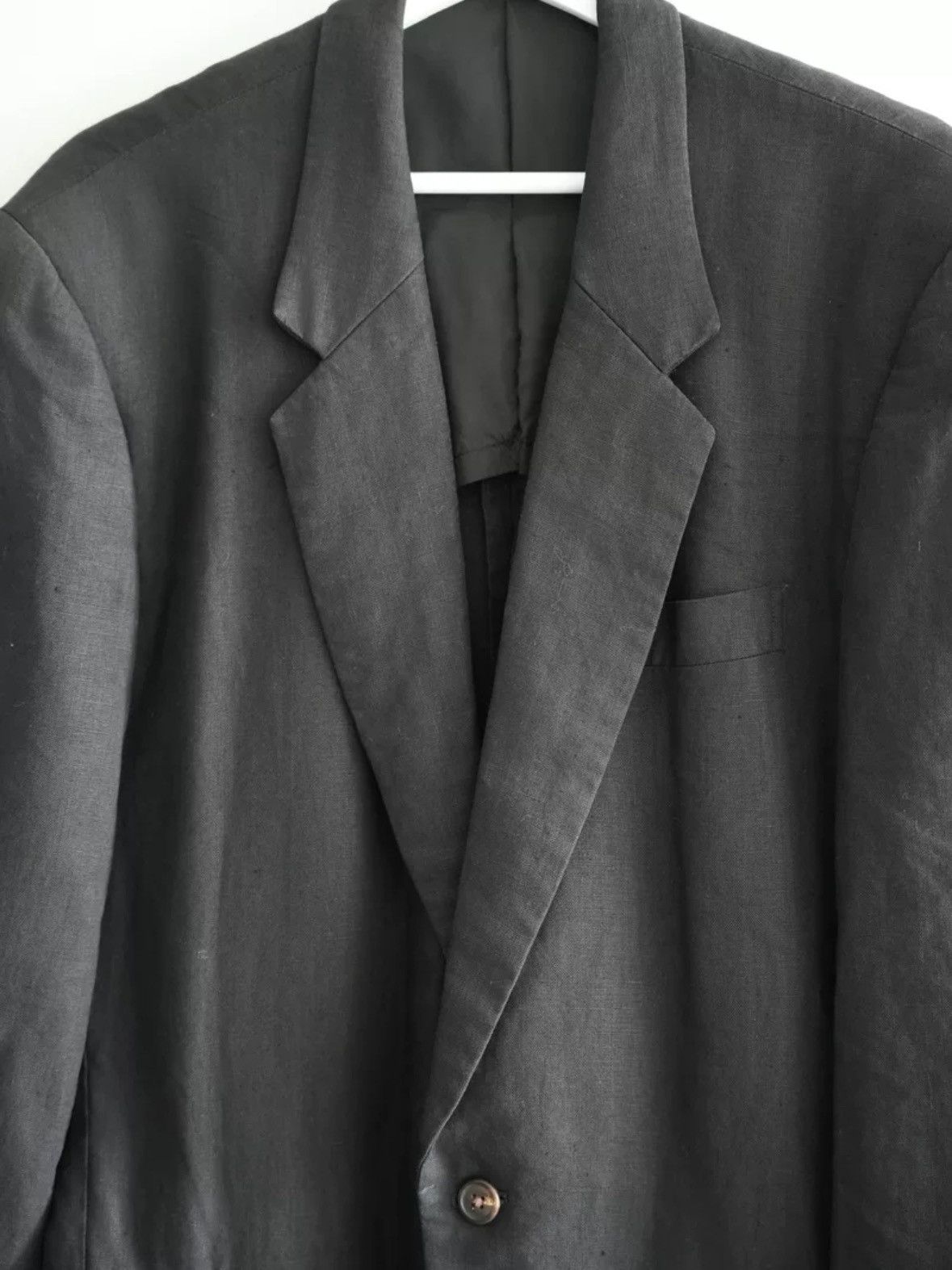 Yohji Yamamoto Yohji Yamamoto 80s Single Button Linen Suit 2412-Nextarrow Size US M / EU 48-50 / 2 - 3 Thumbnail