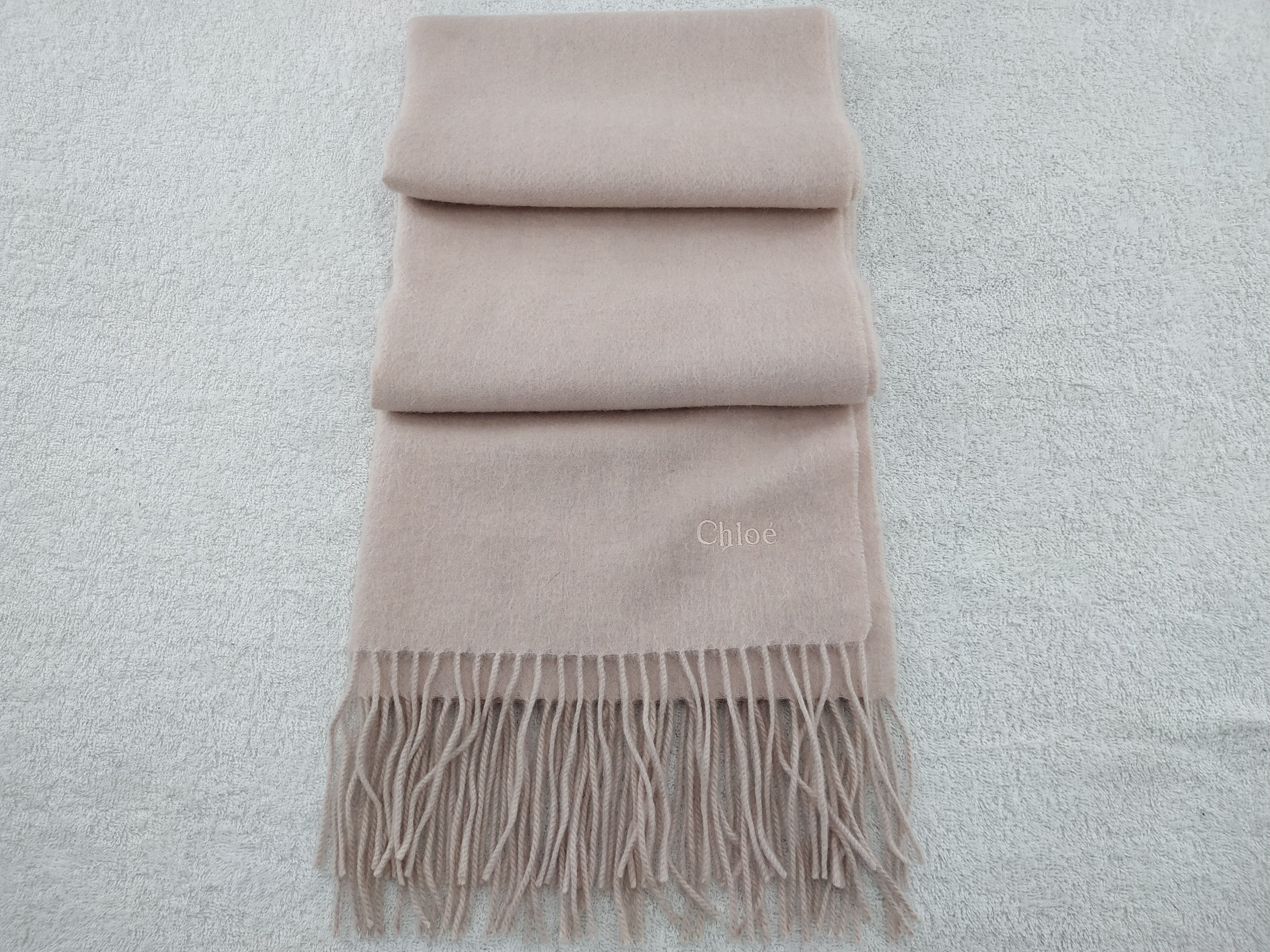 Chloe Vintage Chloe Scarf/Muffler/Neckwear MF488 Size ONE SIZE - 2 Thumbnail
