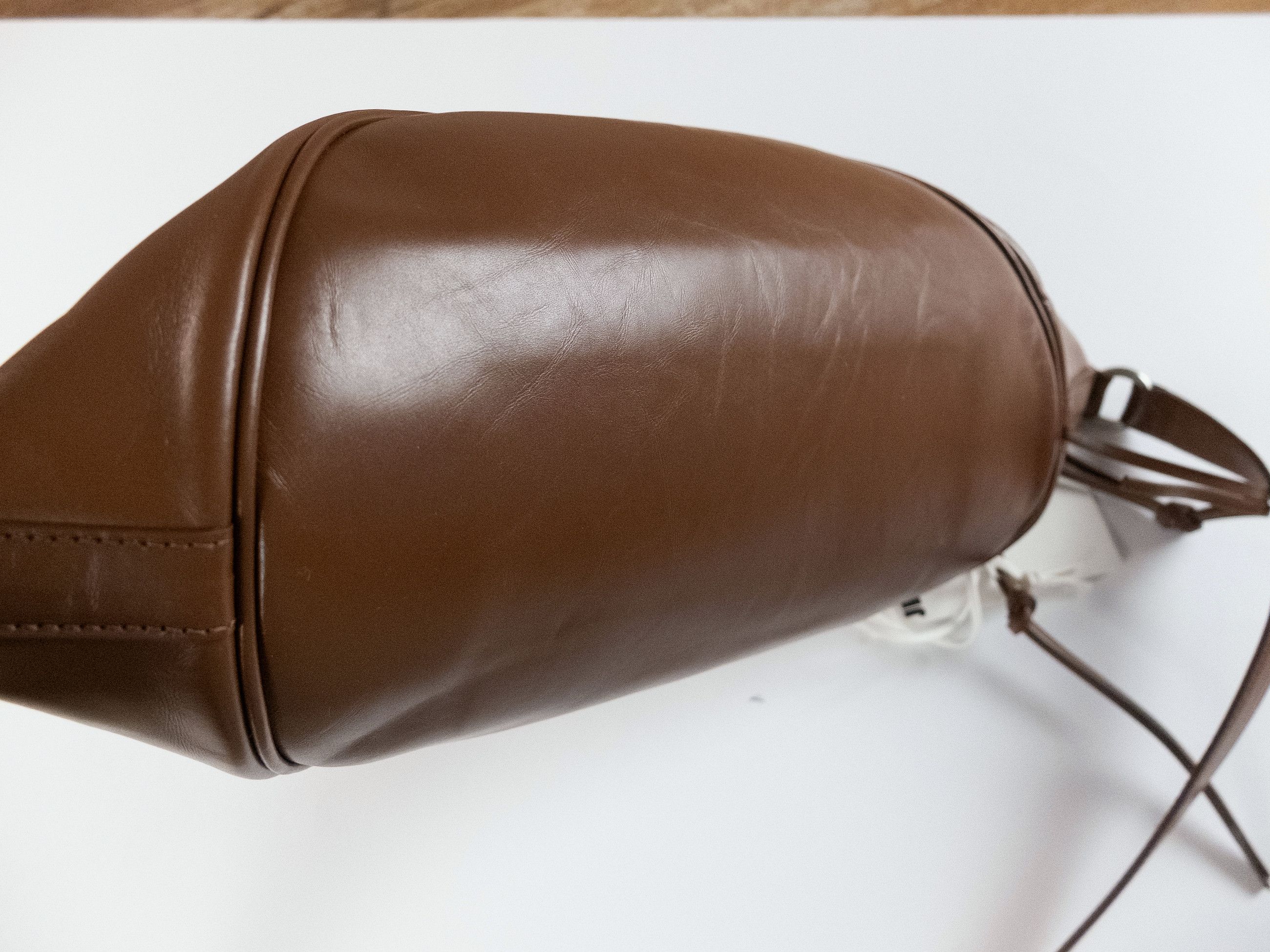 Jil Sander JIL SANDER medium brown leather Taco belt / crossbody bag Size ONE SIZE - 7 Thumbnail