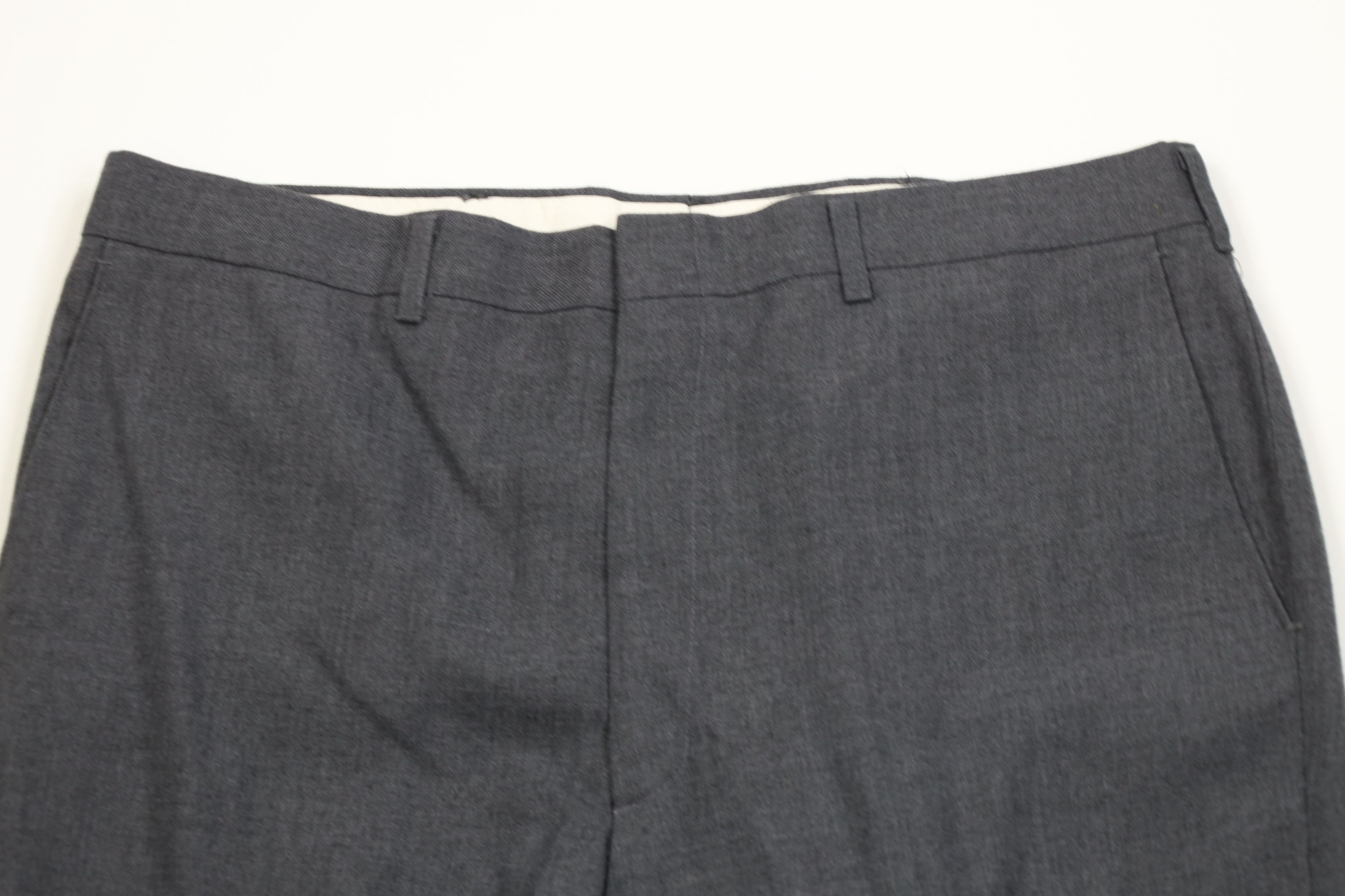 Vintage Vintage 90s Streetwear Wool Blend Wide Leg Chino Pants USA Size US 36 / EU 52 - 2 Thumbnail
