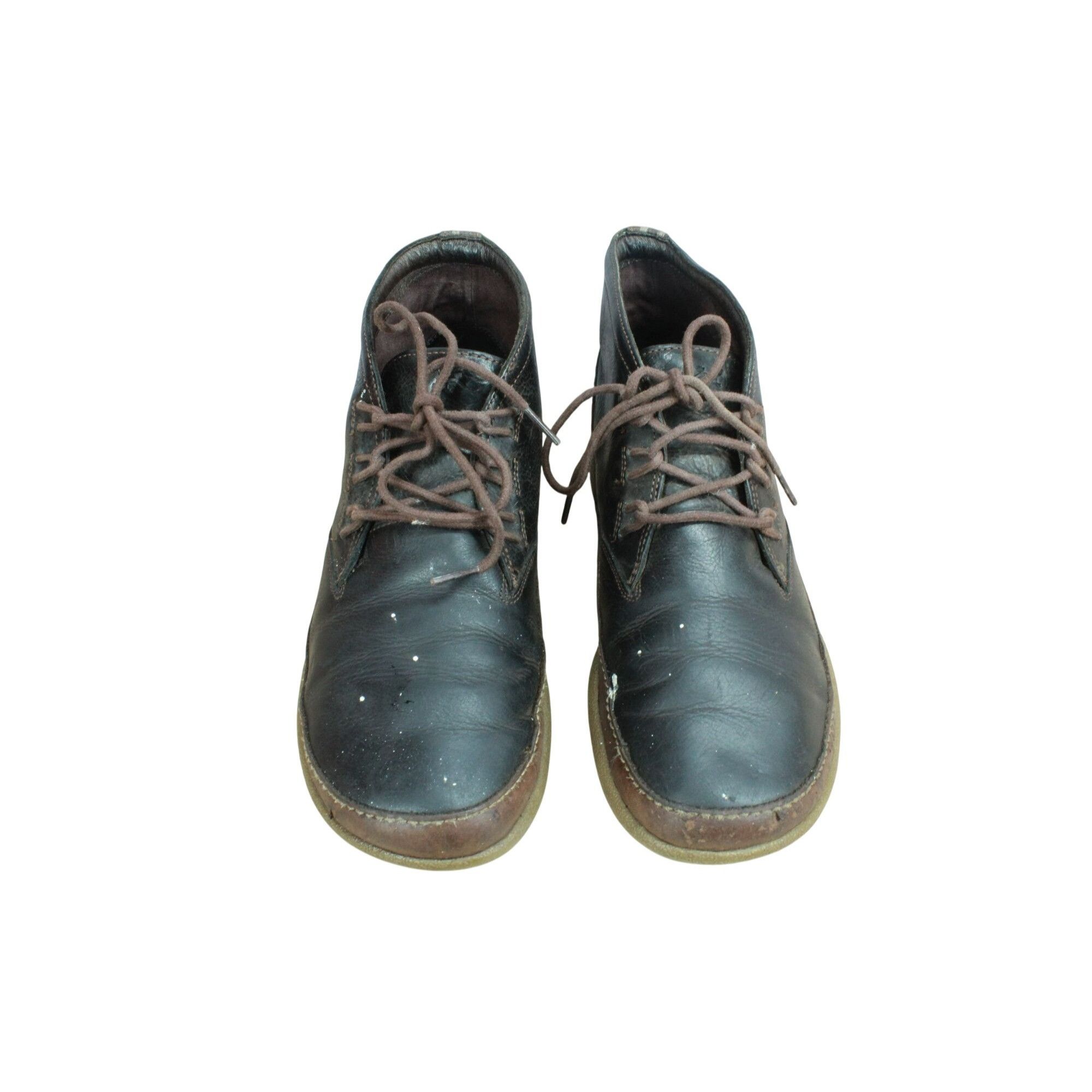 Chaco Chaco Montrose Brown Leather Lace Up Chukka Boots Size US 8.5 / EU 41-42 - 4 Thumbnail