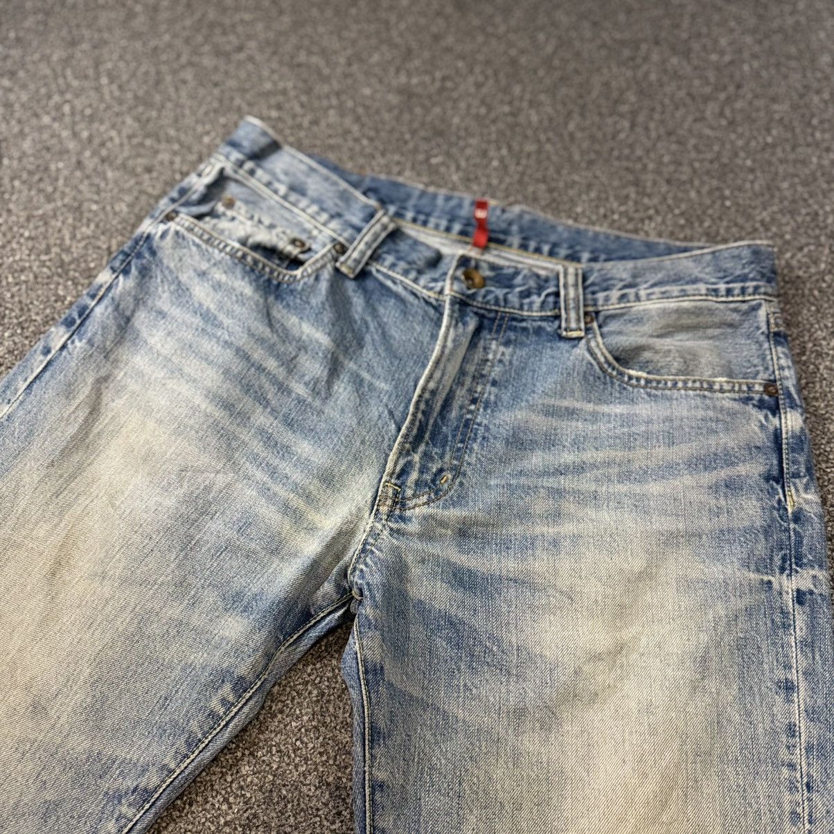 Undercover × Uniqlo 🔥🇯🇵 Vintage Japanese Uniqlo S002 UJ Distressed Denim Size US 34 / EU 50 - 3 Thumbnail