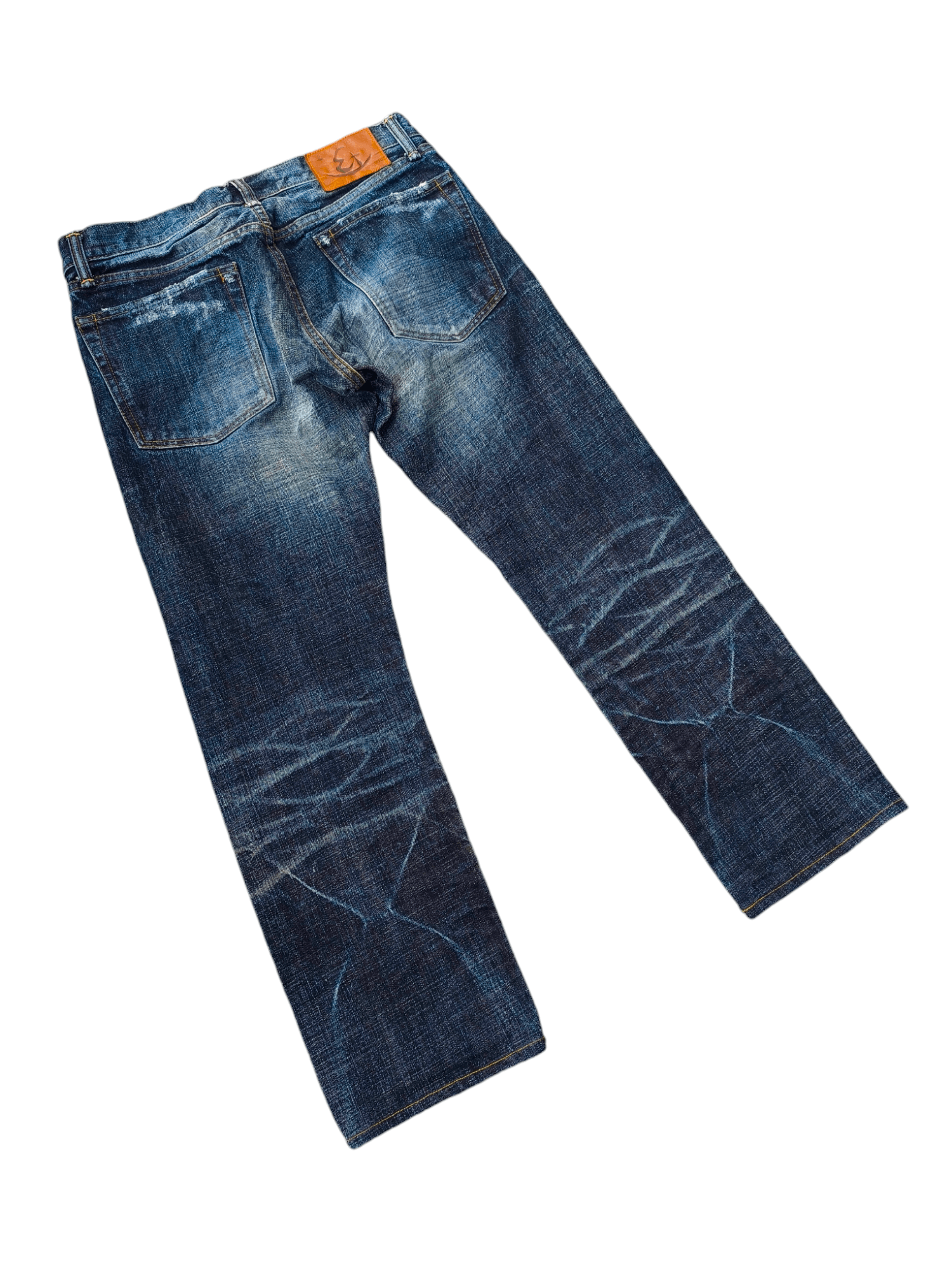 Eternal × Japanese Brand JAPAN ETERNAL DISTRESSED JEANS Size US 32 / EU 48 - 7 Thumbnail