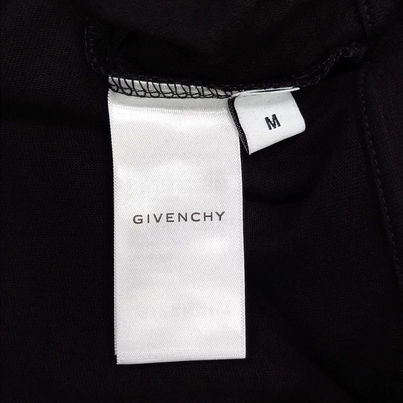 Givenchy Givenchy Rainbow Logo Printed Short Sleeve T-Shirt Black Size US M / EU 48-50 / 2 - 7 Thumbnail