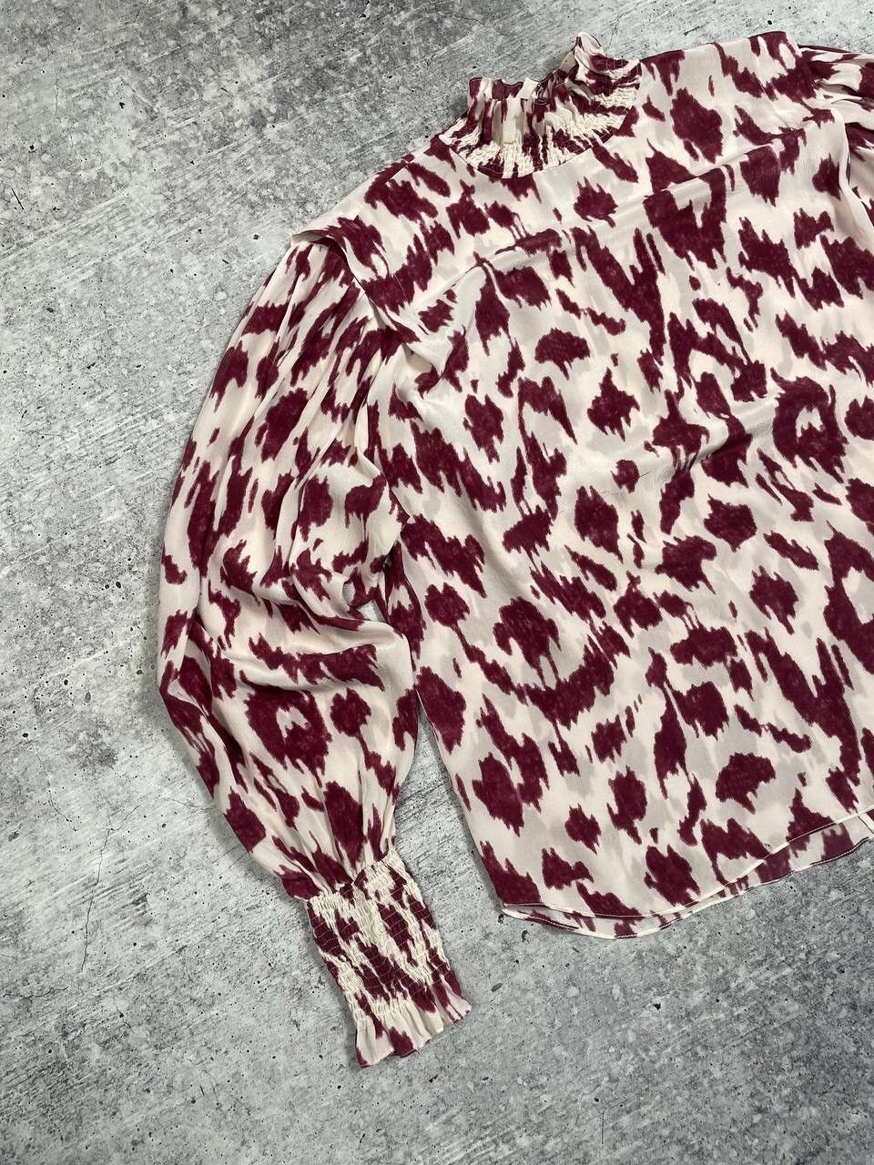 Isabel Marant Etoile Vintage Isabel Marant Etoile Silk Blouse Yoshi Cream Y2K Size M / US 6-8 / IT 42-44 - 2 Thumbnail