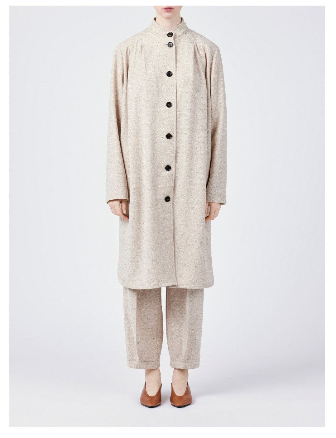 Loro Piana o1srvl11e0725 FAO3199 Generously Cut Single-breasted Coat Size S / US 4 / IT 40 - 5 Thumbnail