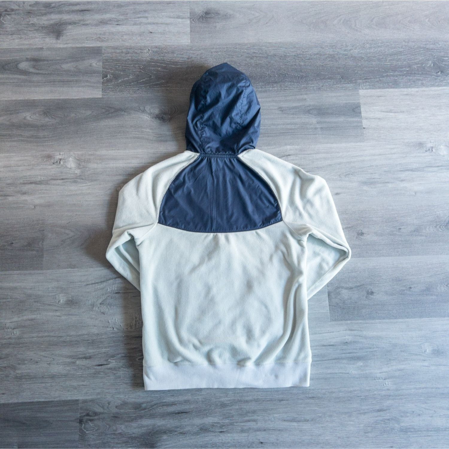 Nike Nike Mens Full Zip Fleece Jacket Navy & Light Gray Lightweig Size US S / EU 44-46 / 1 - 3 Thumbnail