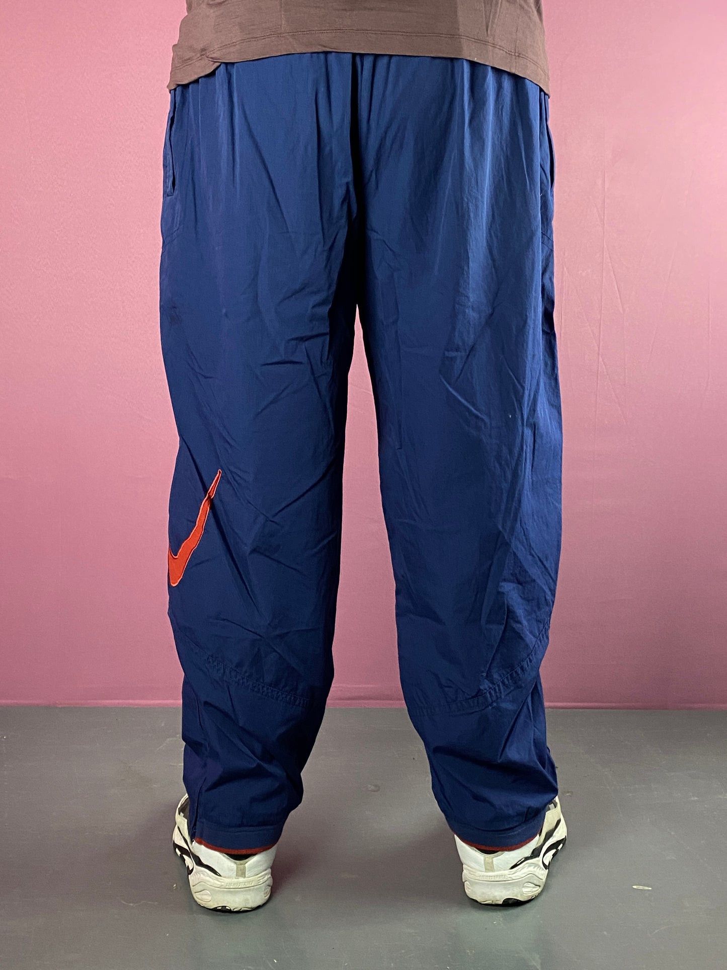 Nike 90s Nike Big Swoosh Vintage Men's Track Pants - XXL Size US 42 / EU 58 - 5 Thumbnail