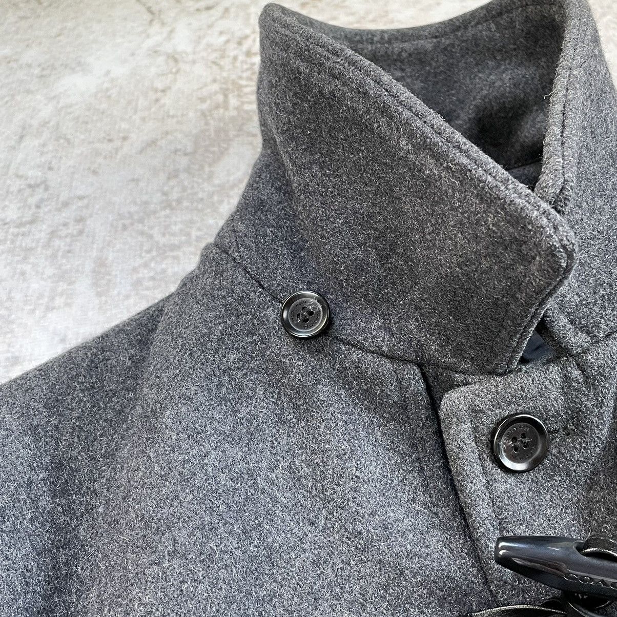 Coach Coach New York Wool Grey Perfect Heavy Duffle Pea Coat Size US L / EU 52-54 / 3 - 13 Thumbnail