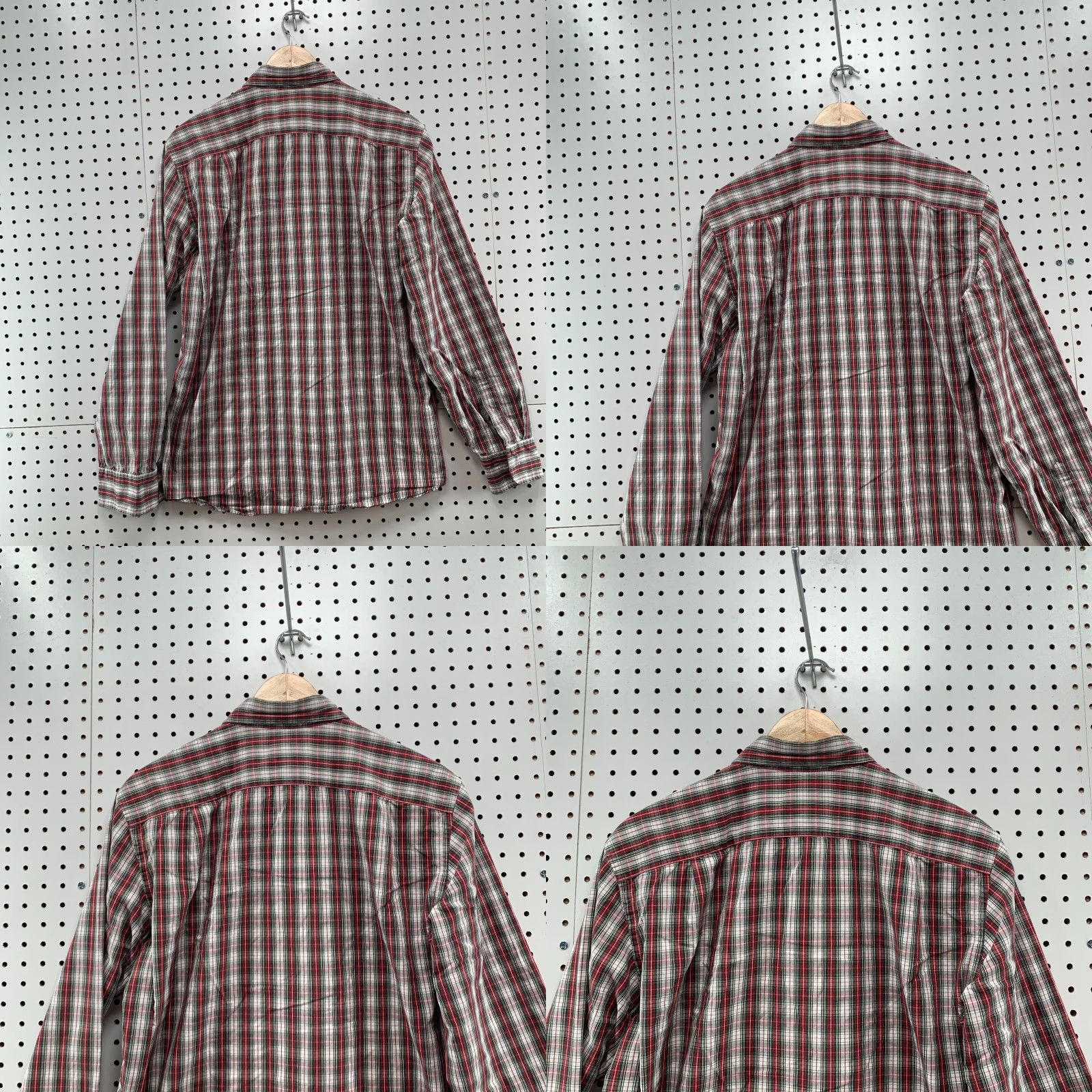J.Crew J.Crew Button-Down Collared Shirt Red White Plaid Long Sleeve Medium 22x29.5 Shirt Mens Red Plaid 90s Dreams In Motion Size US M / EU 48-50 / 2 - 11 Thumbnail