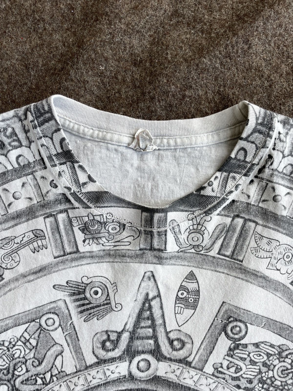 Other Mexico Native Aztec Full Printed T-Shirt Size US M / EU 48-50 / 2 - 5 Thumbnail