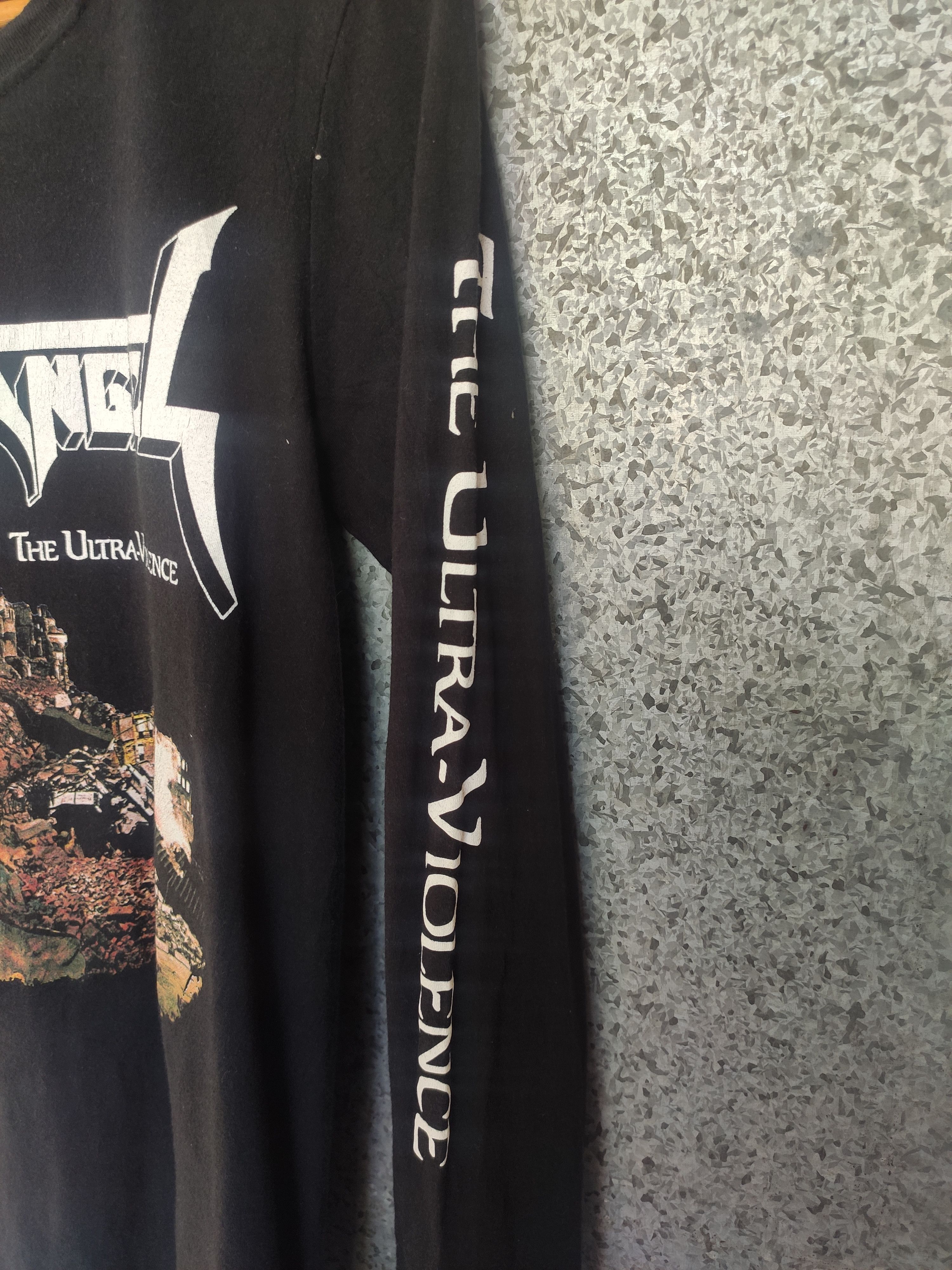 Band Tees 🔥 Death Angel t shirt long sleeve American thrash metal Size US S / EU 44-46 / 1 - 5 Thumbnail
