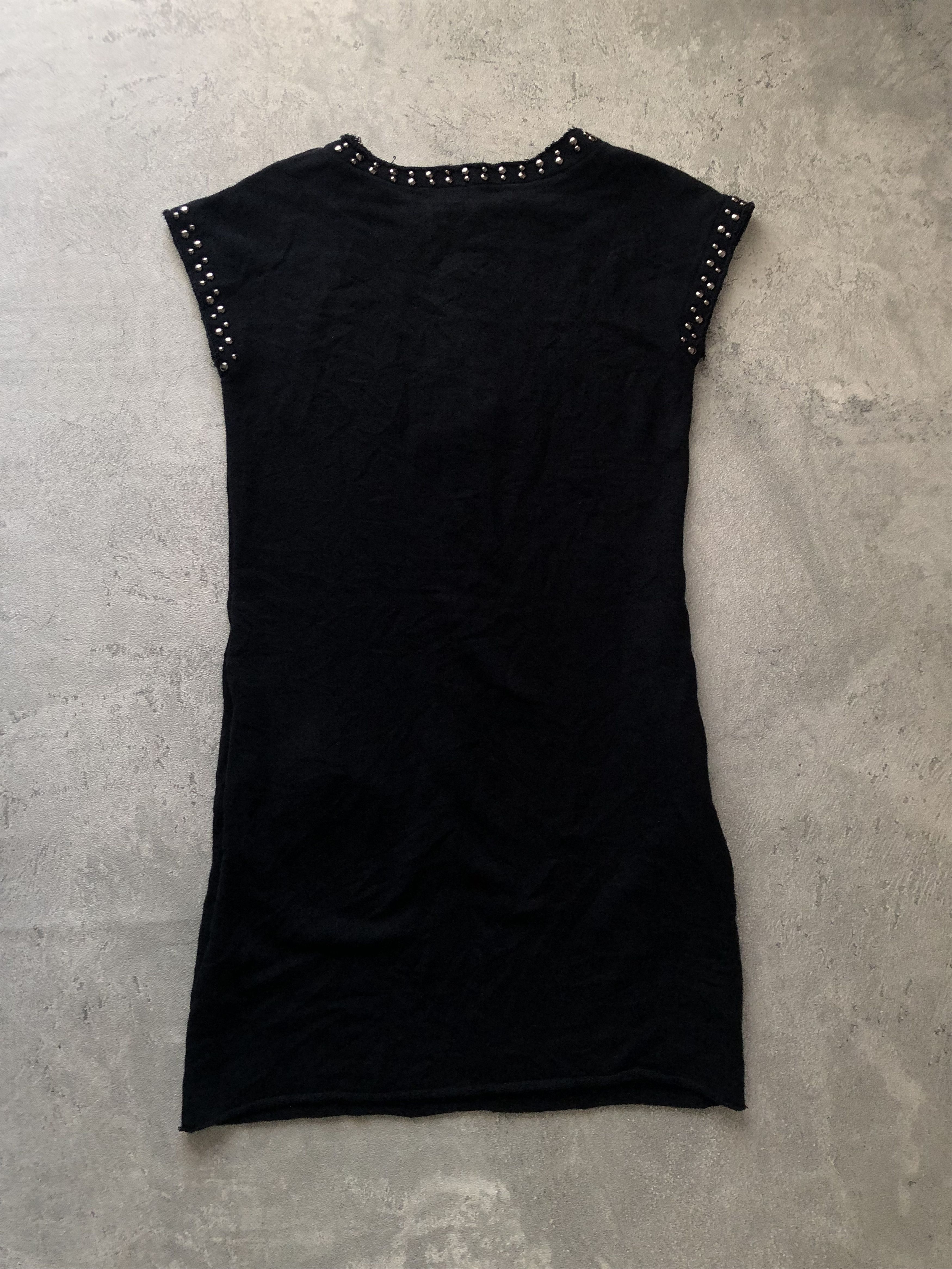 Diesel × Vintage Diesel Dress Black Studded Style Size M / US 6-8 / IT 42-44 - 11 Thumbnail