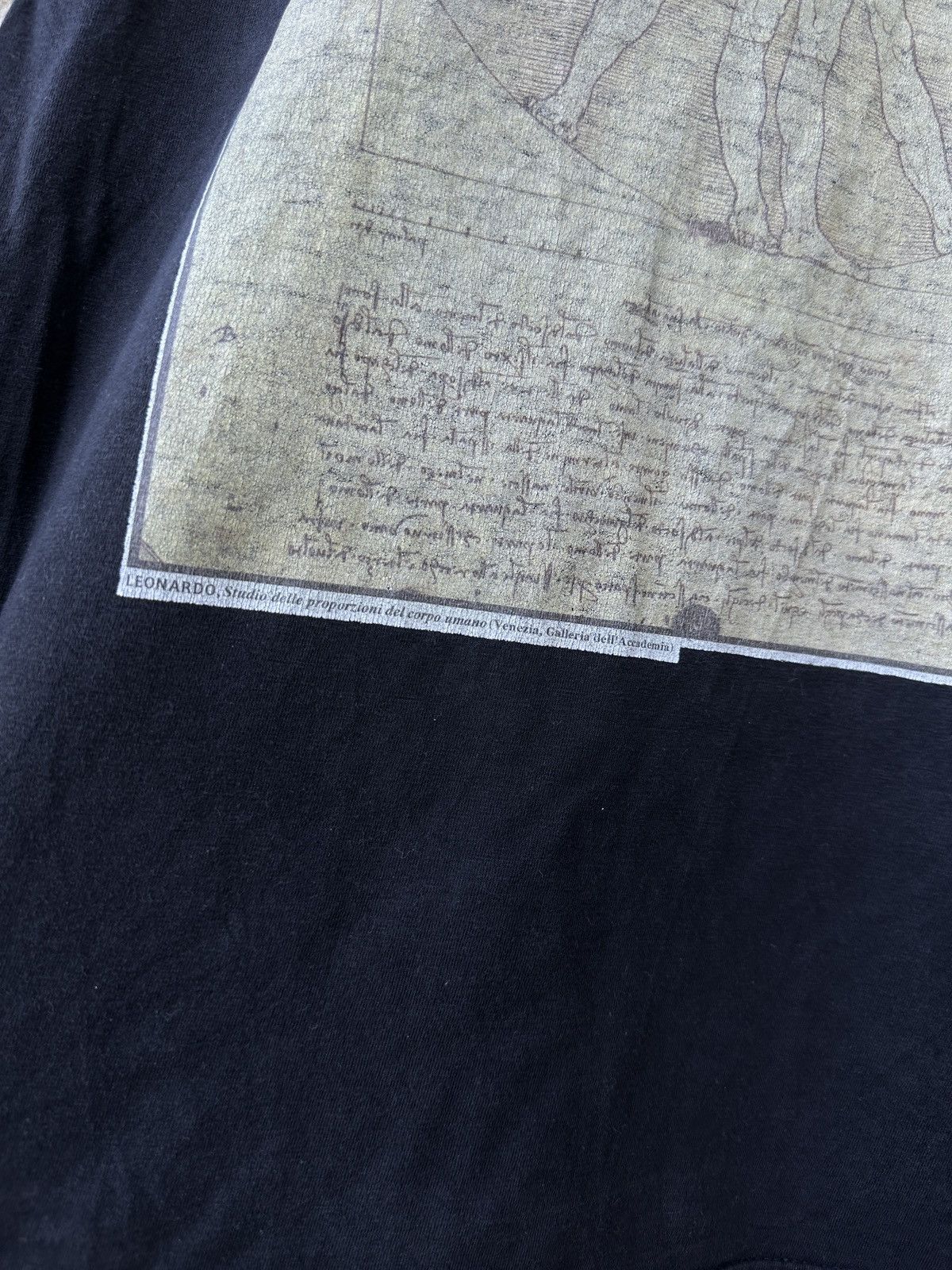Vintage Vintage faded Leonardo da Vinci 90s tee t-shirt Size US XL / EU 56 / 4 - 5 Thumbnail