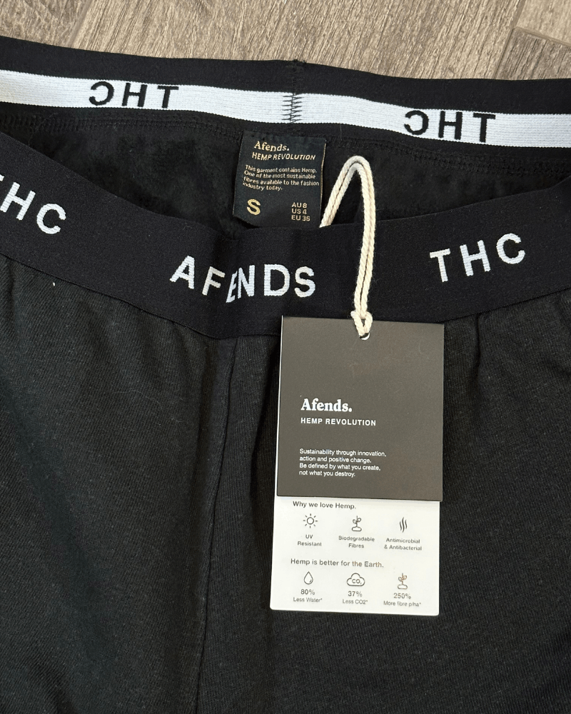 Afends Sample NWT Afends - Homebase Women's Hemp Sweat Shorts Small Size 27" / US 4 / IT 40 - 2 Thumbnail