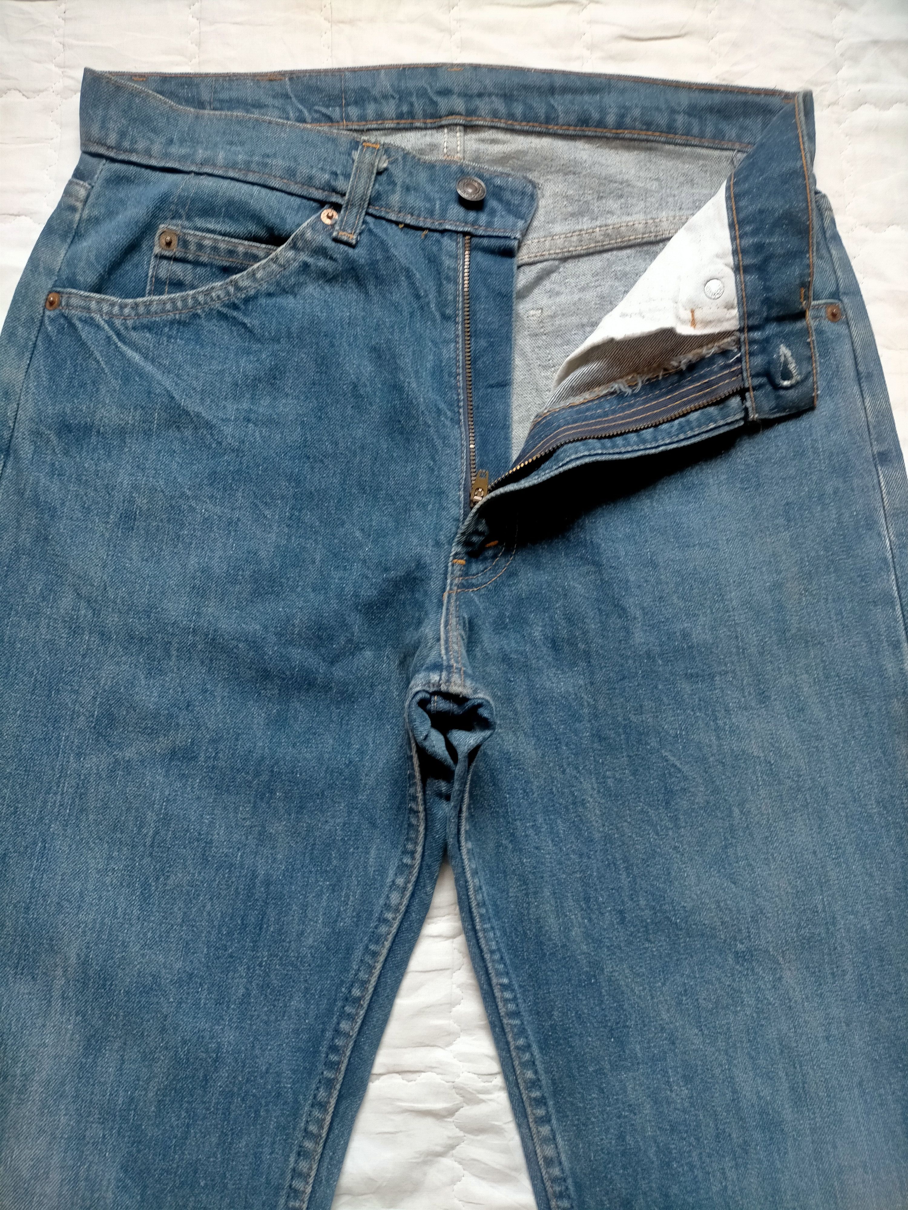 Levi's Vintage Clothing Vintage 80s Levis 505 Button Stamp No.8 Size US 31 - 10 Thumbnail