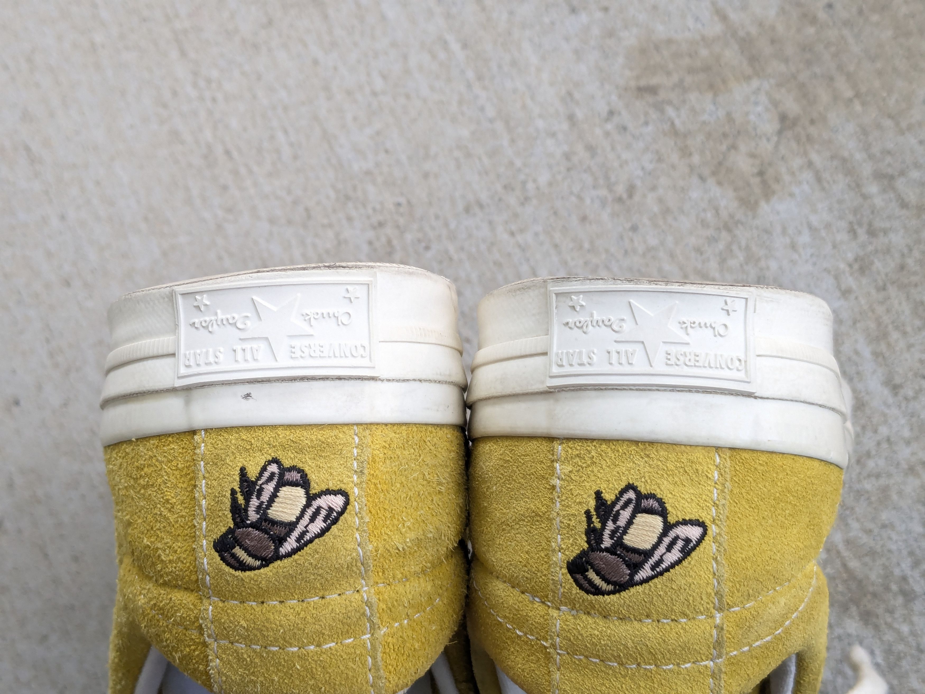 Converse × Golf Wang Converse One Star Golf Le Fleur Sulfur 6 Yellow Suede Size US 6 / EU 39 - 14 Thumbnail
