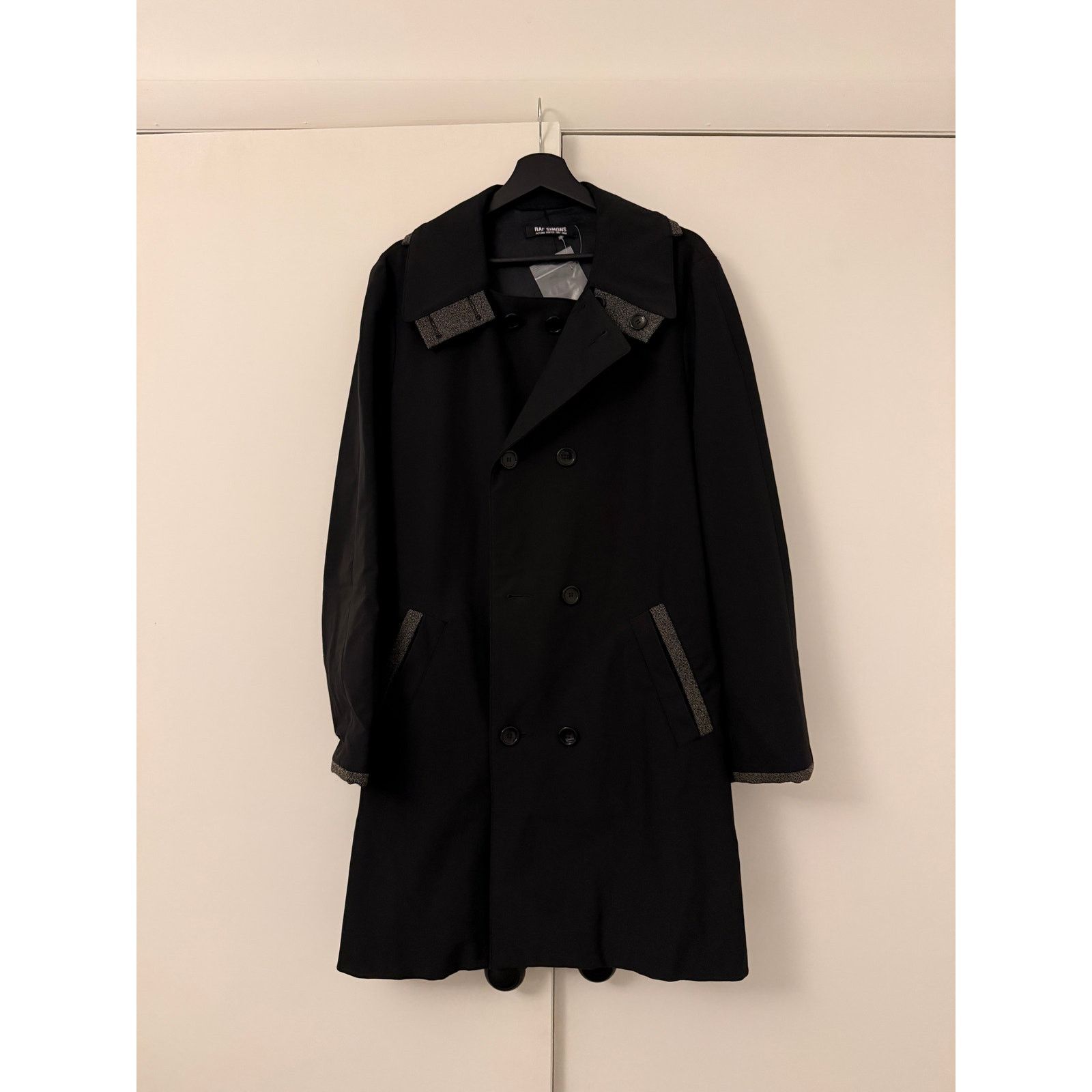 Raf Simons Raf Simons AW07/08 Double Breasted Coat Size US S / EU 44-46 / 1 - 1 Thumbnail