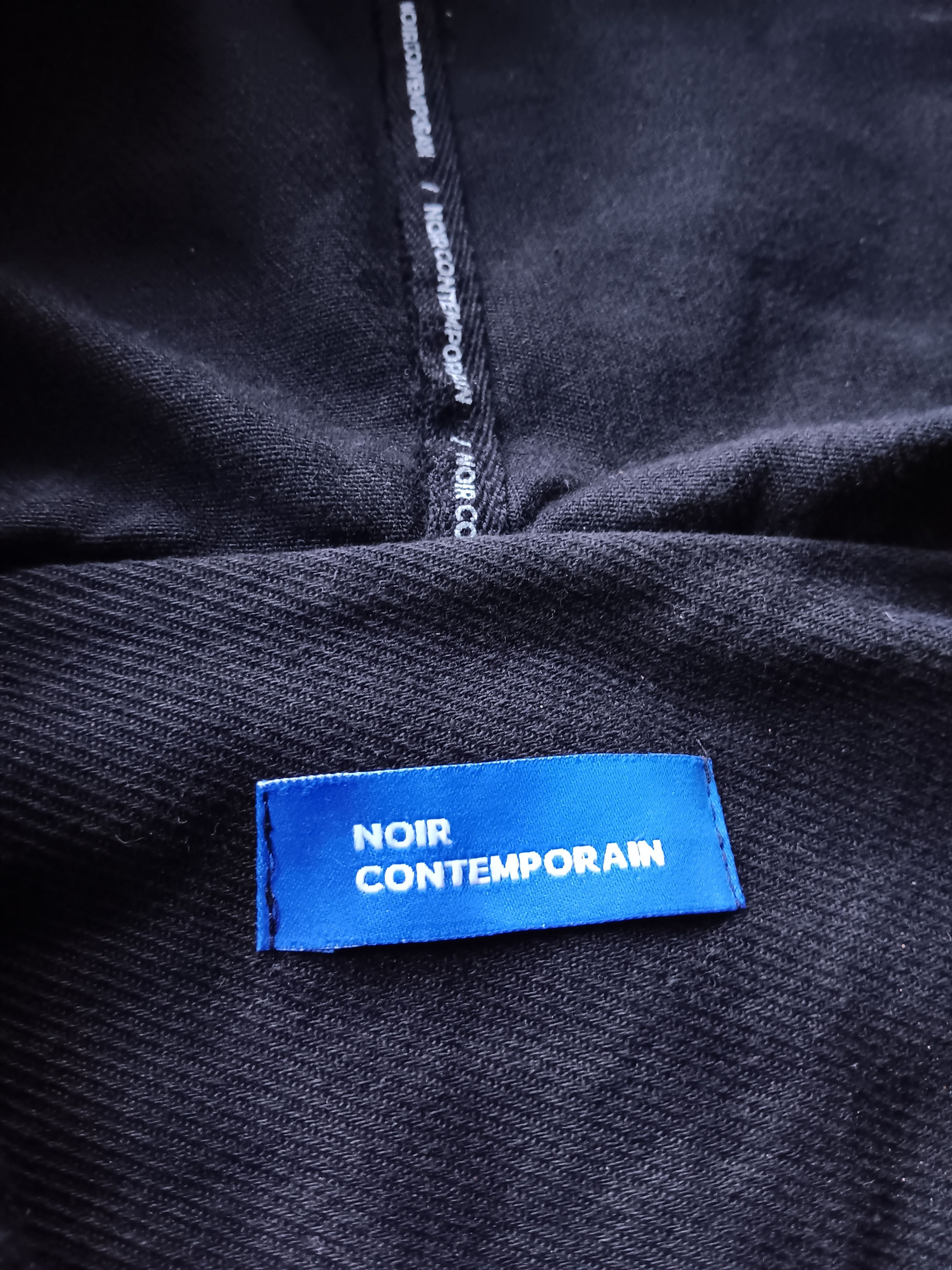 Japanese Brand 🙏24H DELETE🙏Noir contemporain hooded coat jacket Size US M / EU 48-50 / 2 - 20 Thumbnail
