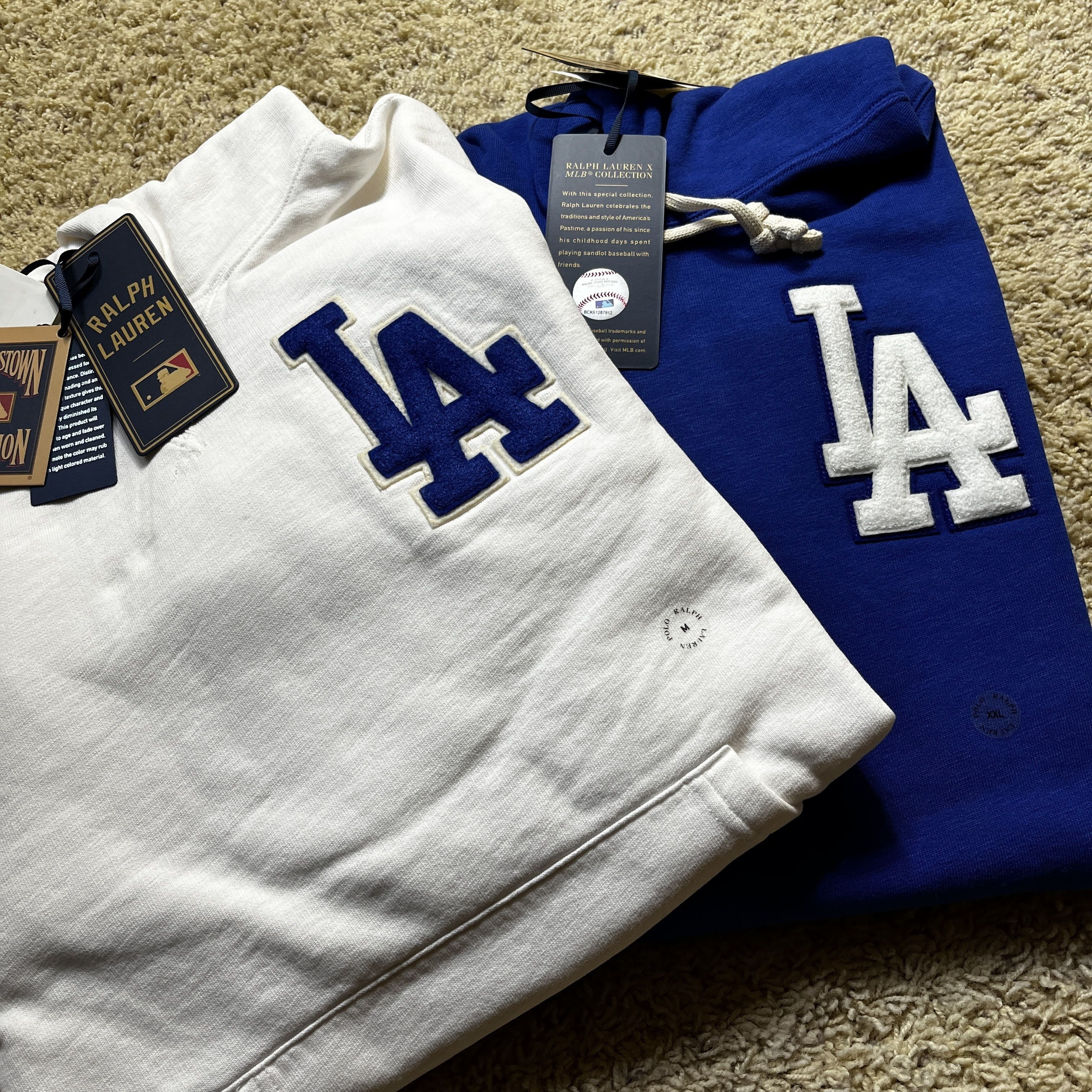 Polo Ralph Lauren Polo Ralph Lauren LA Dodgers Fleece Pullover Hoodie Size US M / EU 48-50 / 2 - 1 Thumbnail