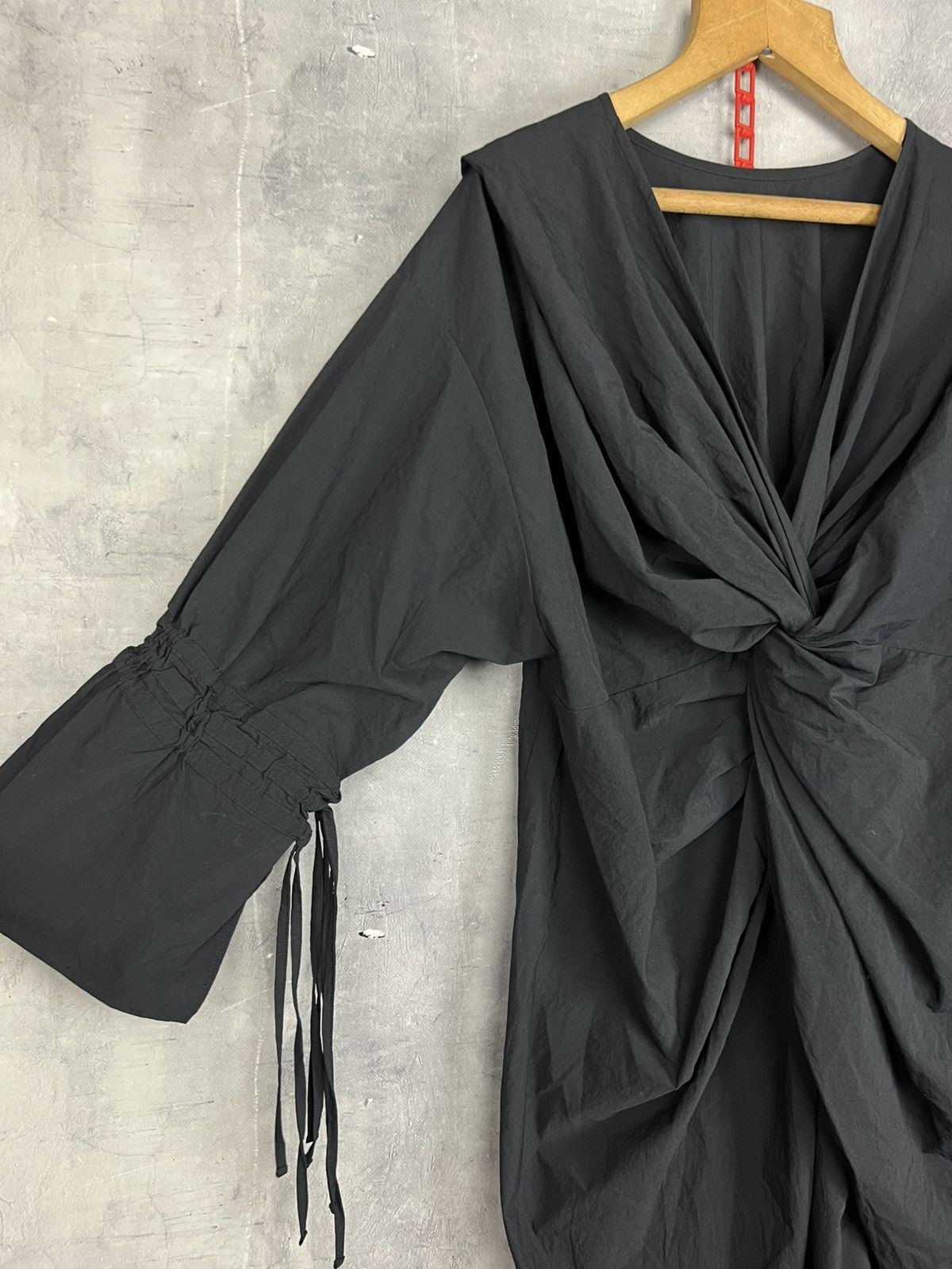 Japanese Brand Muller of Yoshiokudo Japan Black Nylon dress Size 38 Size XS / US 0-2 / IT 36-38 - 6 Thumbnail