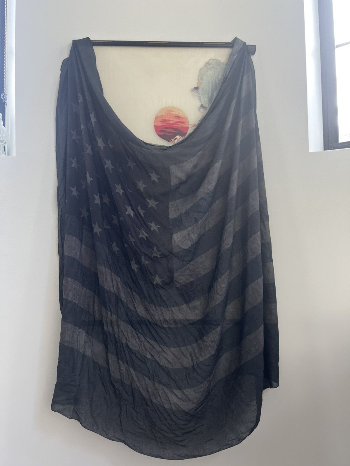 John Varvatos American Flag Scarf Lot Size ONE SIZE - 4 Thumbnail