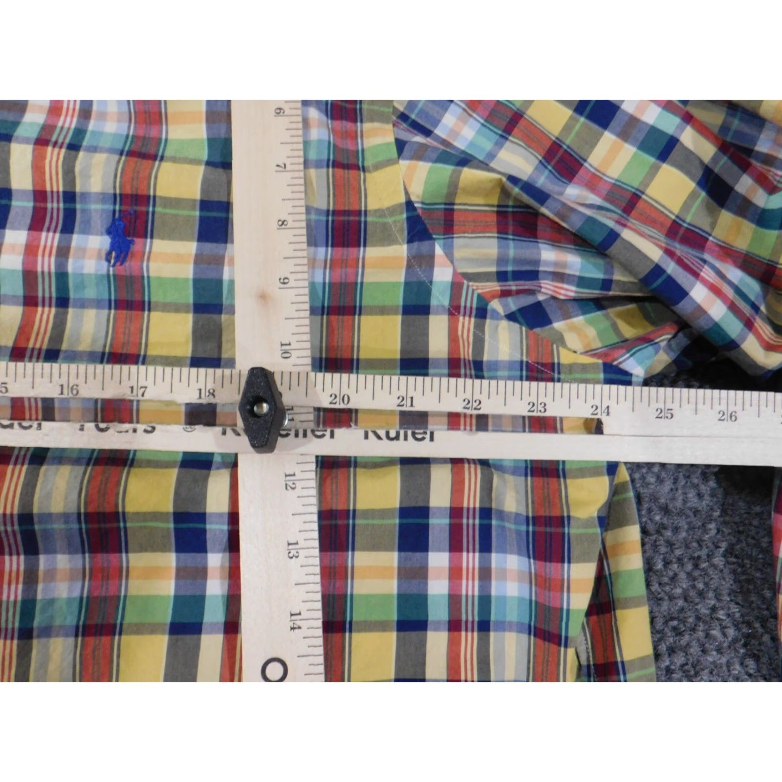 Ralph Lauren Ralph Lauren Shirt Mens XL red plaid button-up classic fit vintage: no Size US XL / EU 56 / 4 - 6 Thumbnail
