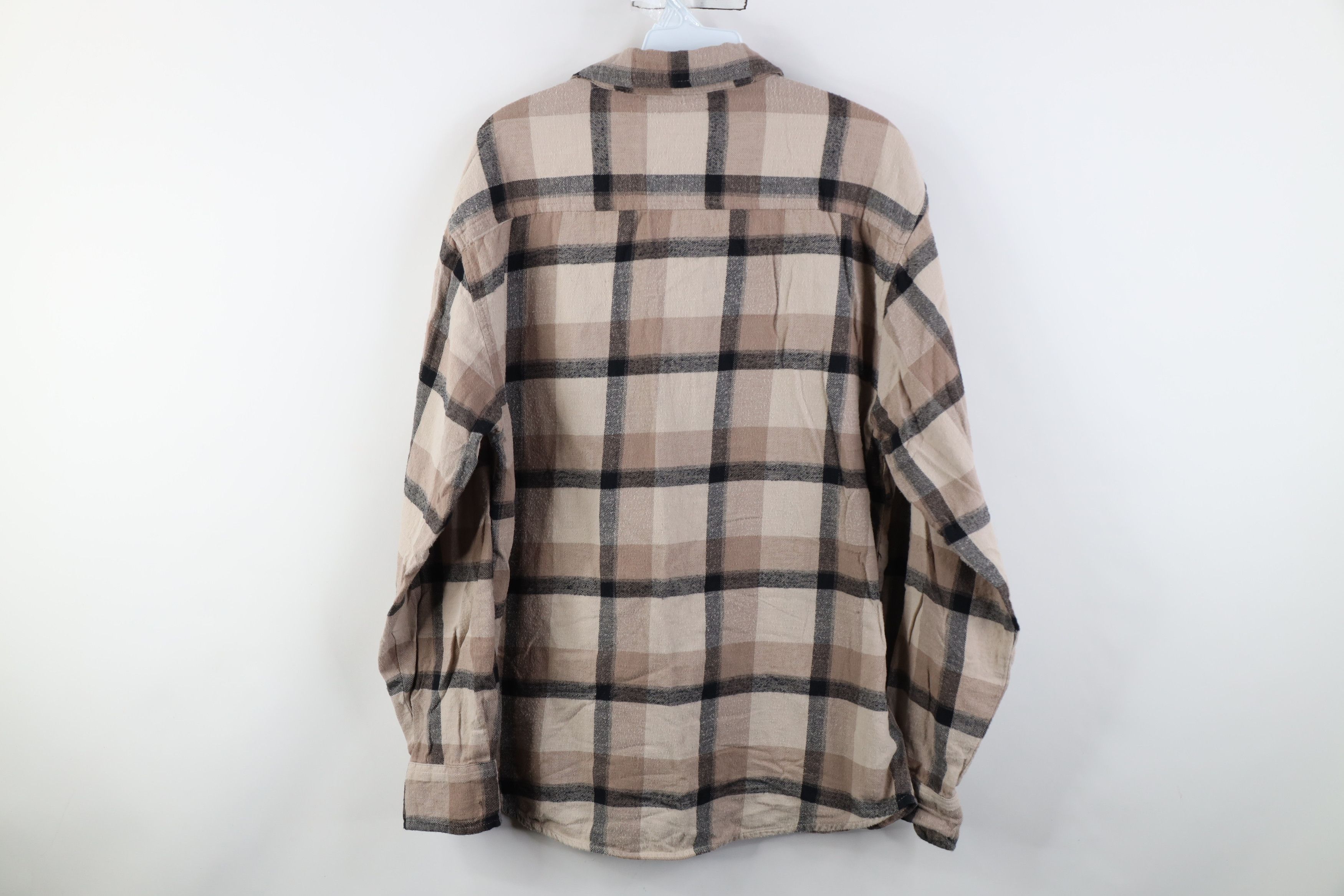 Vintage Vintage 90s Streetwear Collared Button Shirt Earth Tone Size US M / EU 48-50 / 2 - 9 Thumbnail