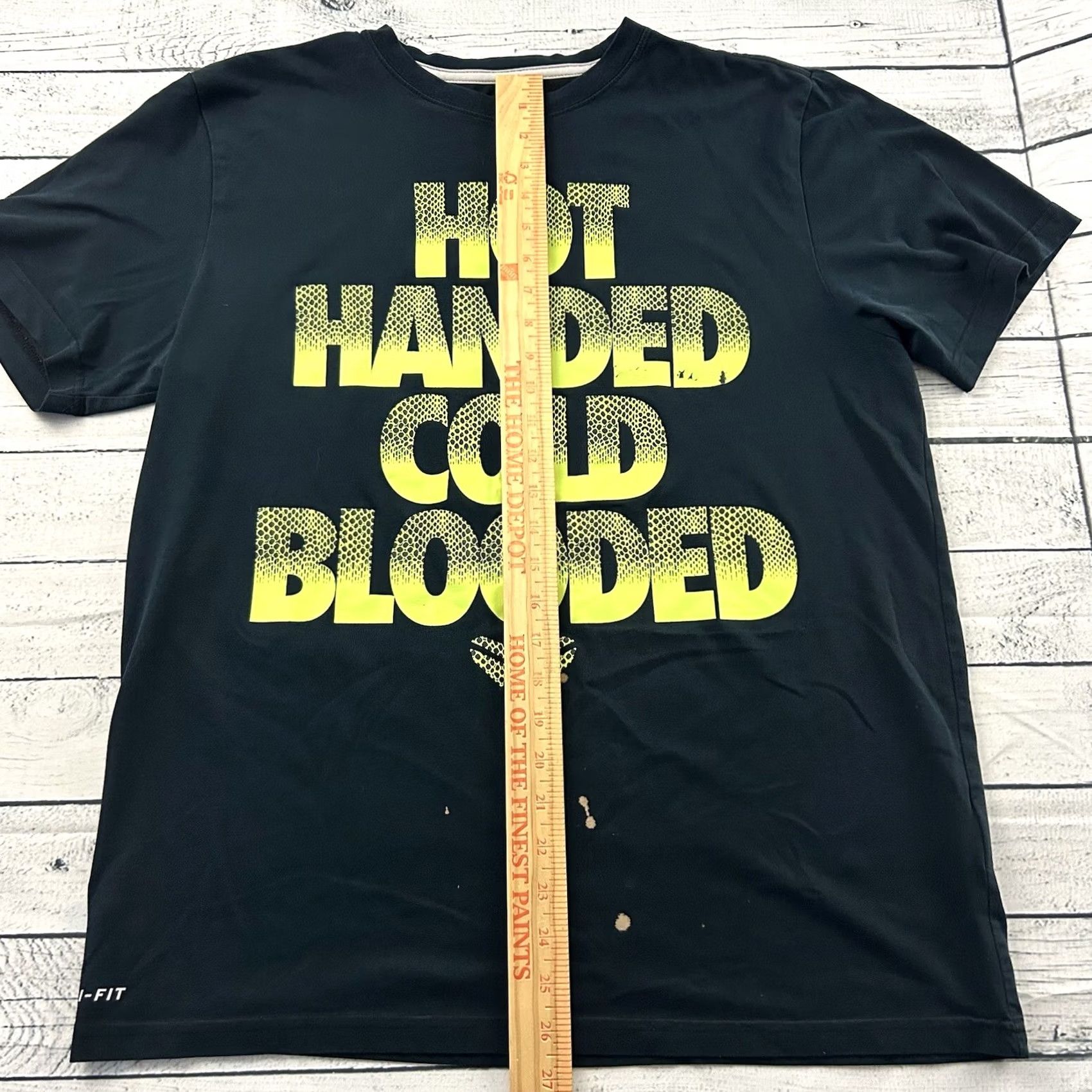 Nike Nike Dri-Fit Kobe Hot Handed Cold Blooded Short Sleeve T Shirt Men's Large Black Size US L / EU 52-54 / 3 - 3 Thumbnail