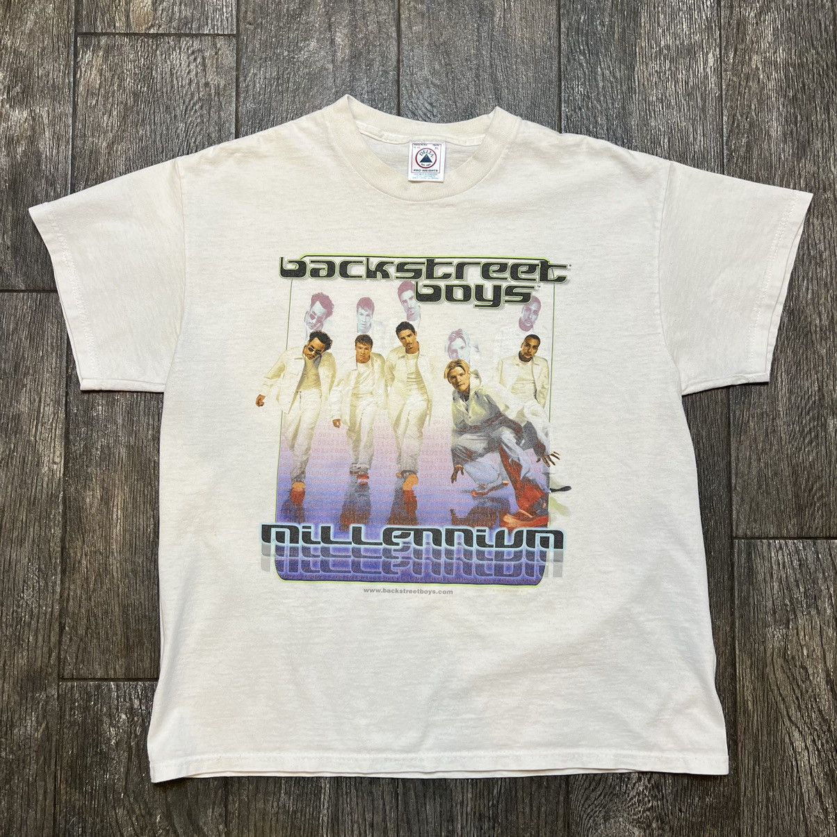 1999 Backstreet Boys millennium tour t shirt BOYS XL