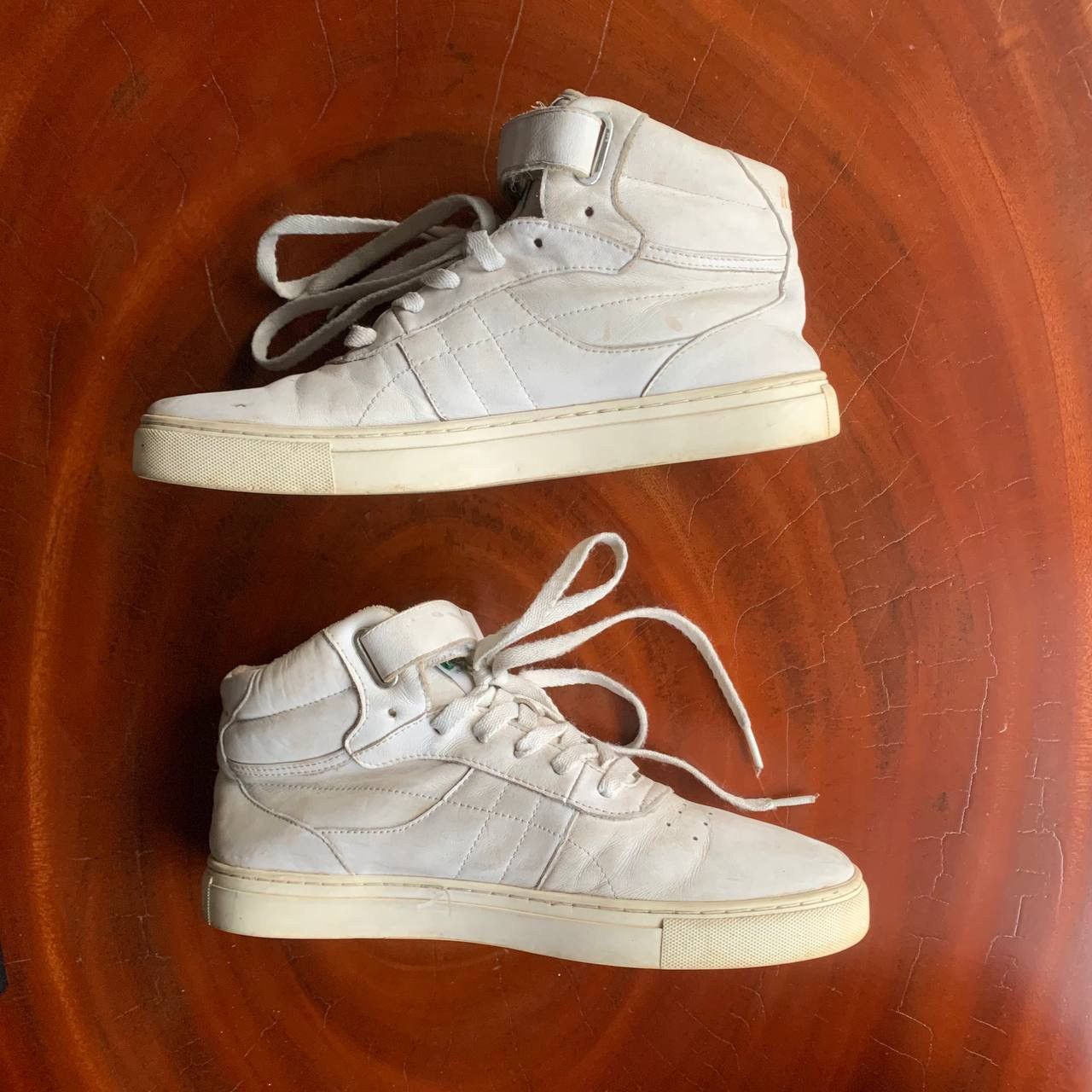 Hysteric Glamour Hysteric Glamour High Cut White Sneakers Size US 9 / EU 42 - 2 Thumbnail
