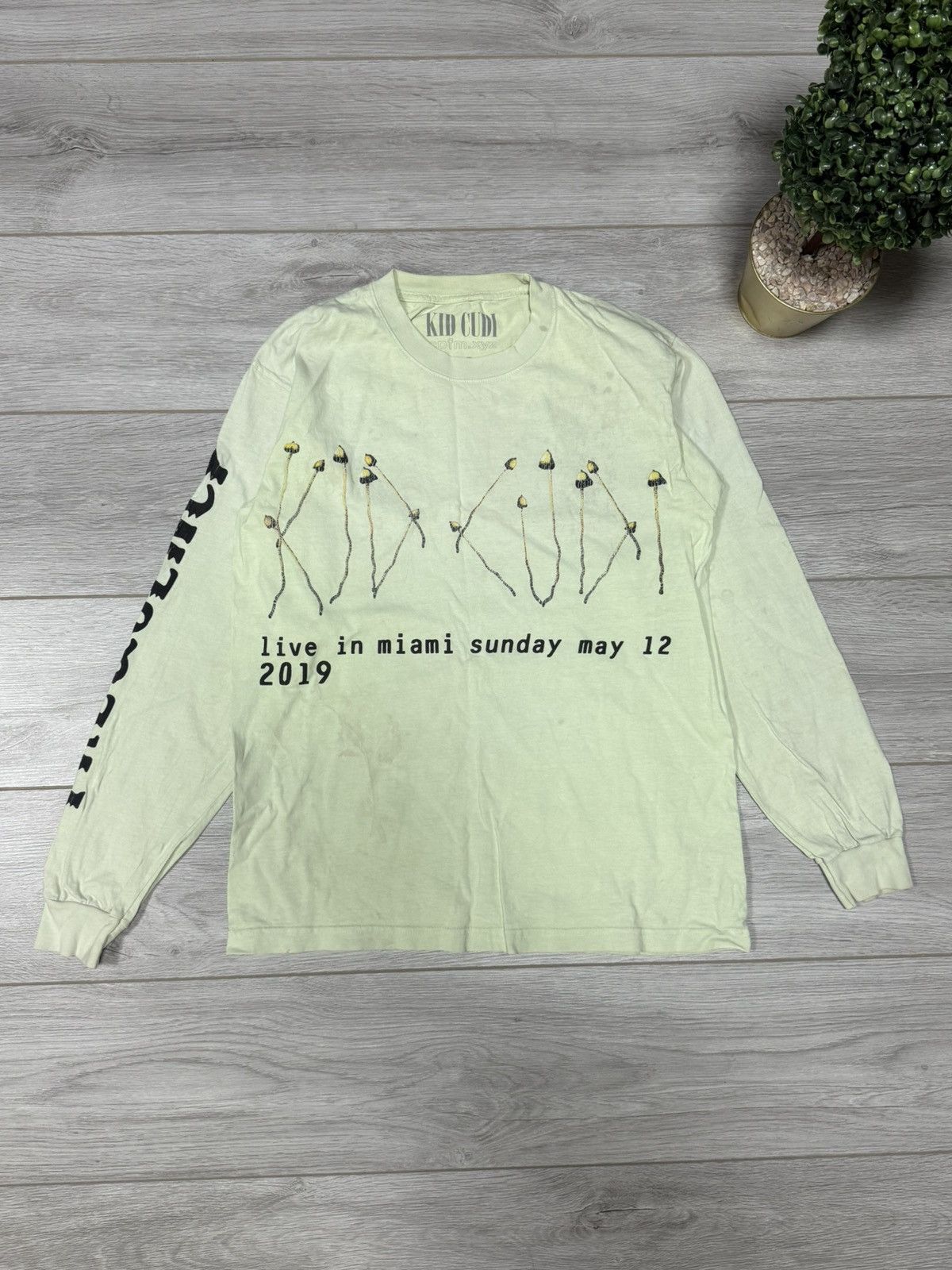 Cactus Plant Flea Market × Kid Cudi CPFM x Kid Cudi x Coachella 2019 Long sleeve shirt Size US M / EU 48-50 / 2 - 2 Thumbnail